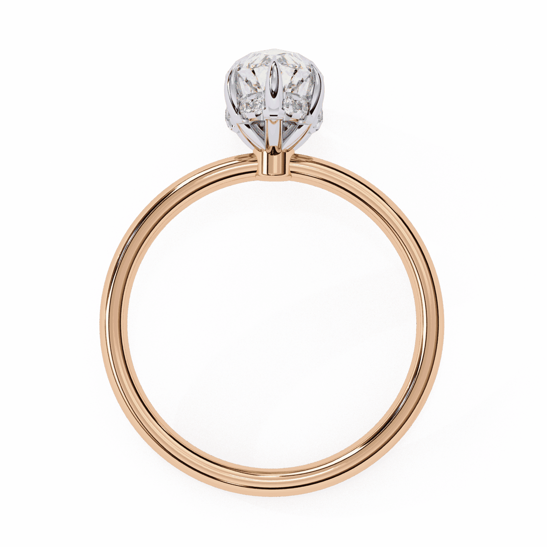 1.5 Carat Marquise Eternal Solitaire Wedding Ring in Moissanite | House of Estara
