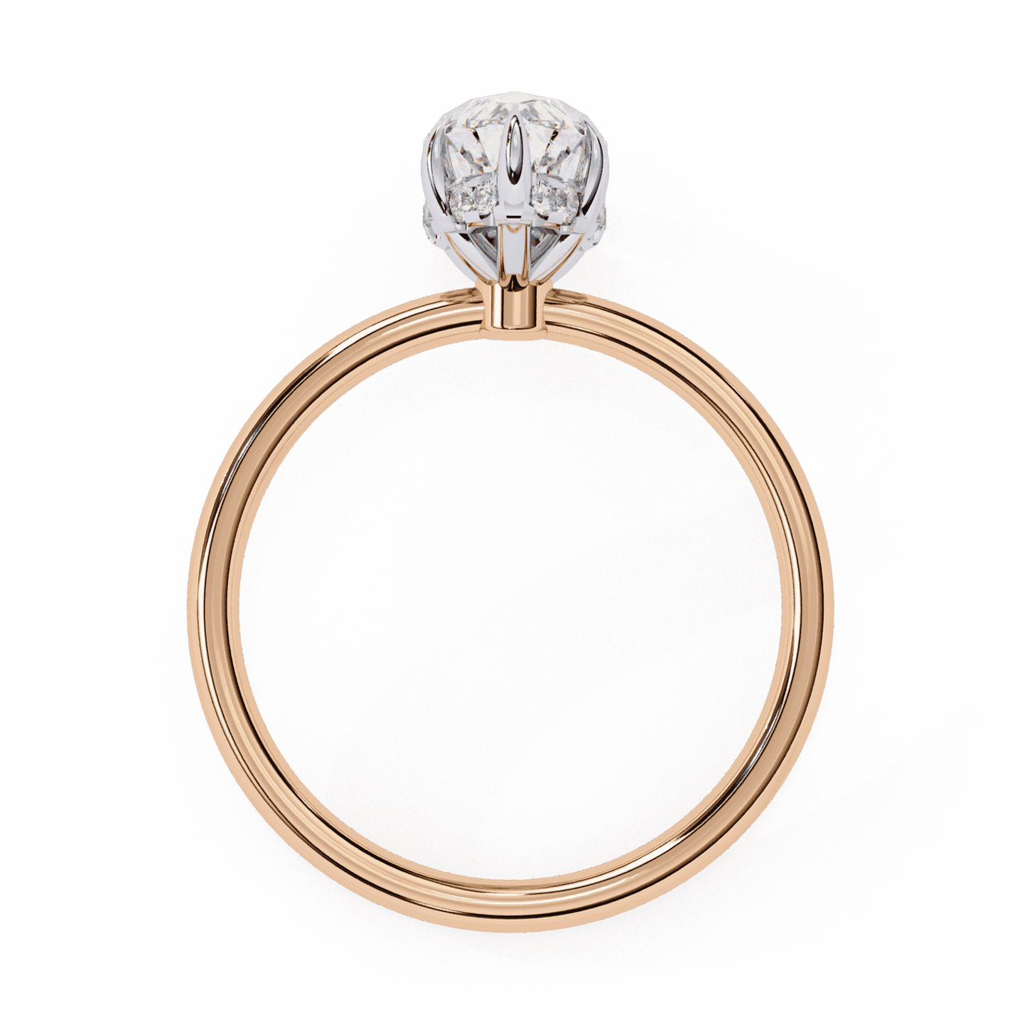 1.5 Carat Marquise Eternal Solitaire Wedding Ring in Moissanite | House of Estara