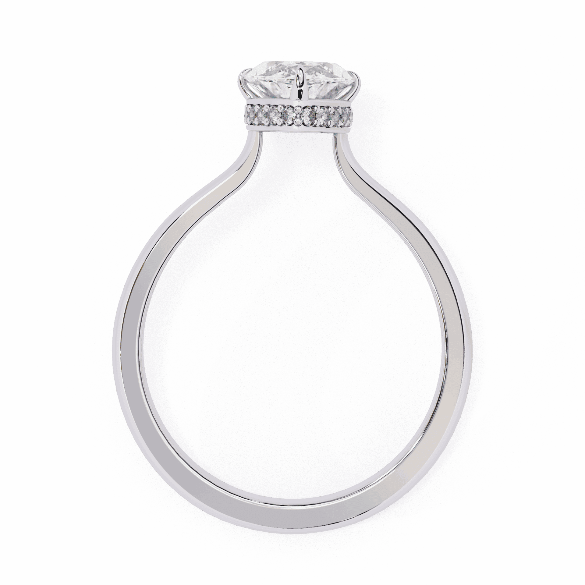 1.5 Carat Marquise Promise Solitaire Wedding Ring in Moissanite | House of Estara