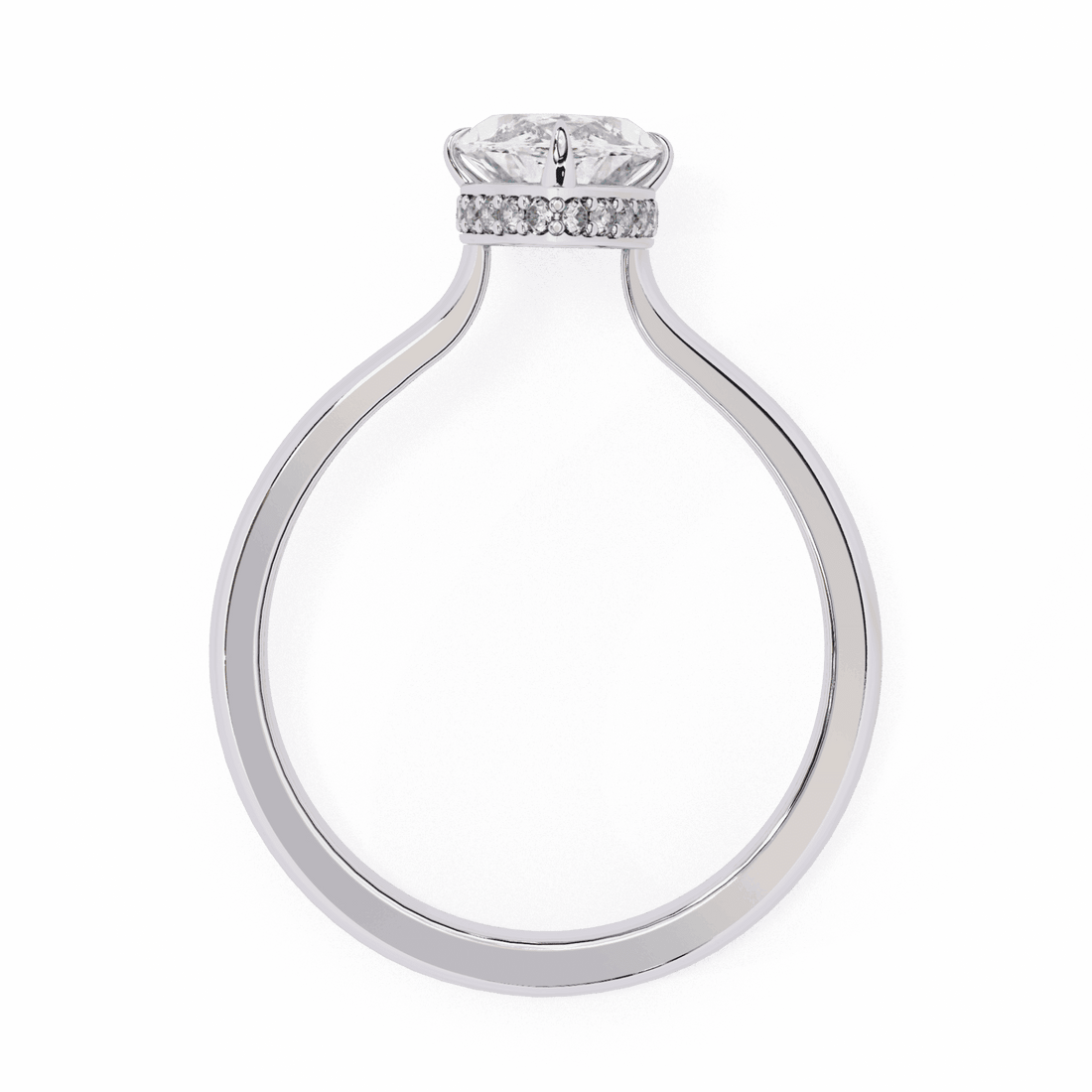 1.5 Carat Marquise Promise Solitaire Wedding Ring in Moissanite | House of Estara