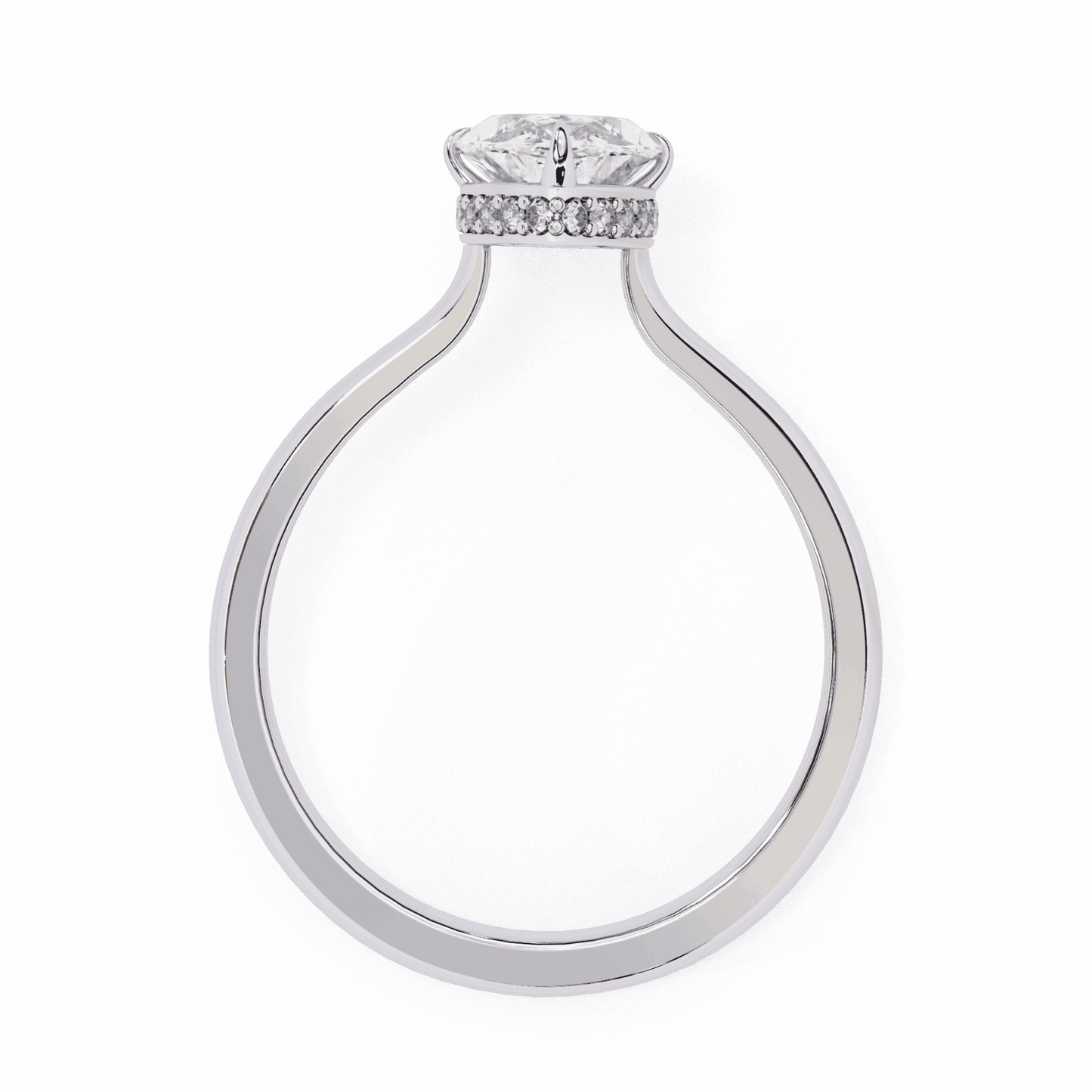 1.5 Carat Marquise Promise Solitaire Wedding Ring in Moissanite | House of Estara