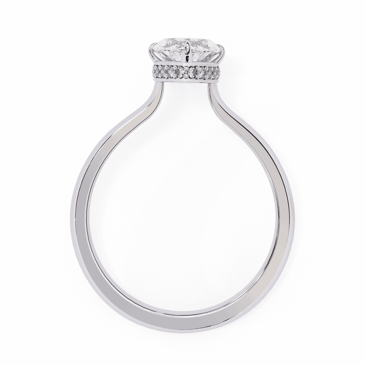 1.5 Carat Marquise Promise Solitaire Wedding Ring in Moissanite | House of Estara