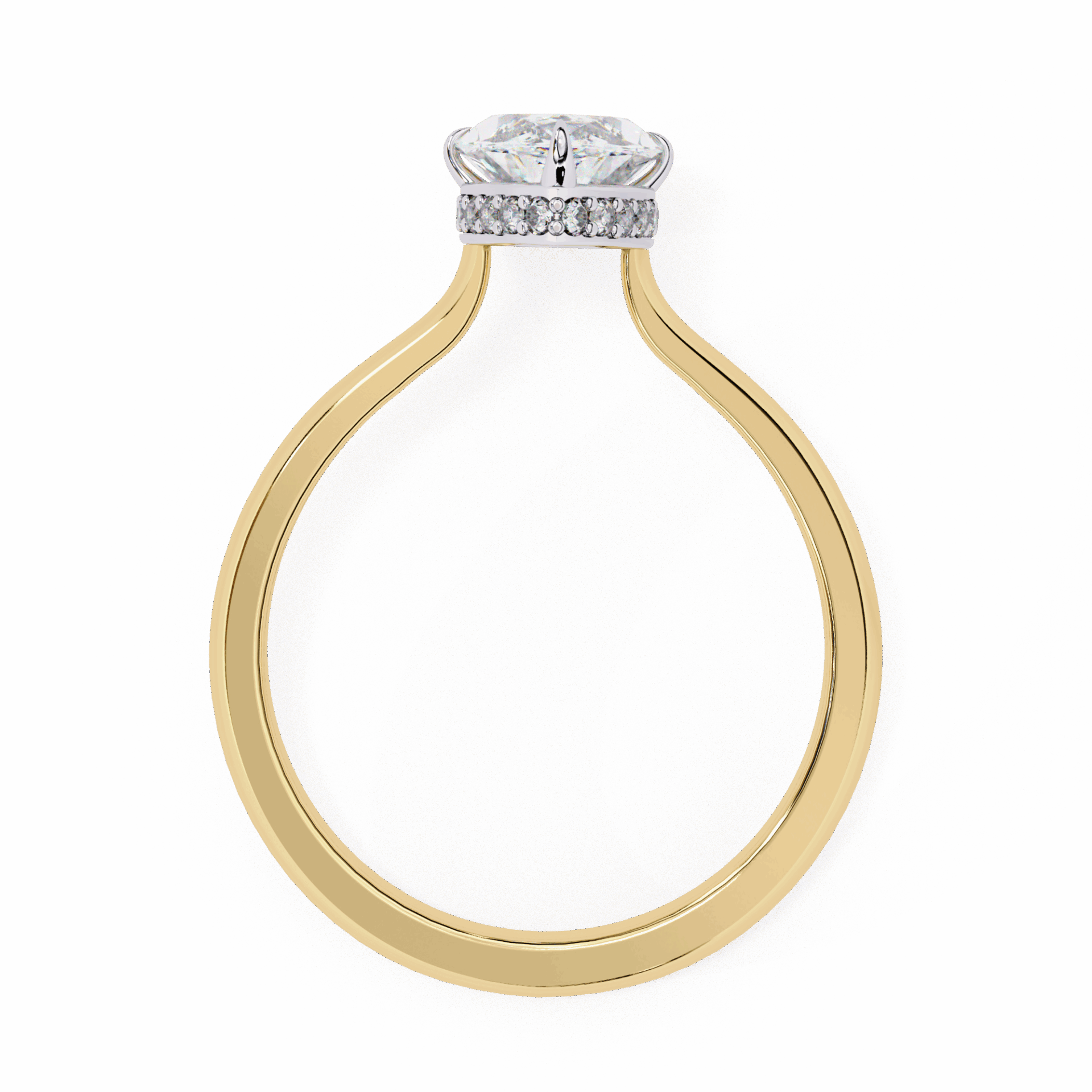 1.5 Carat Marquise Promise Solitaire Wedding Ring in Moissanite | House of Estara