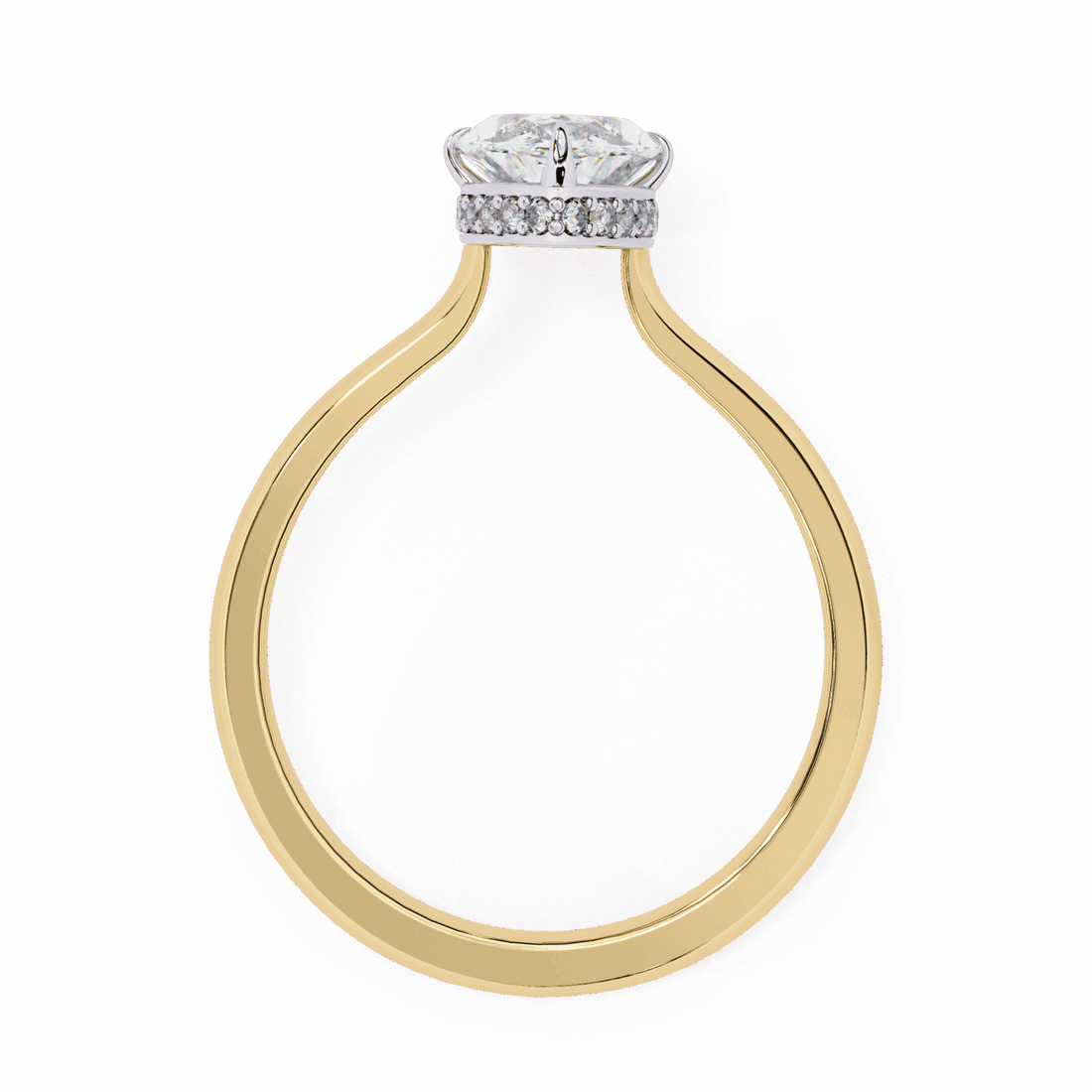 1.5 Carat Marquise Promise Solitaire Wedding Ring in Moissanite | House of Estara