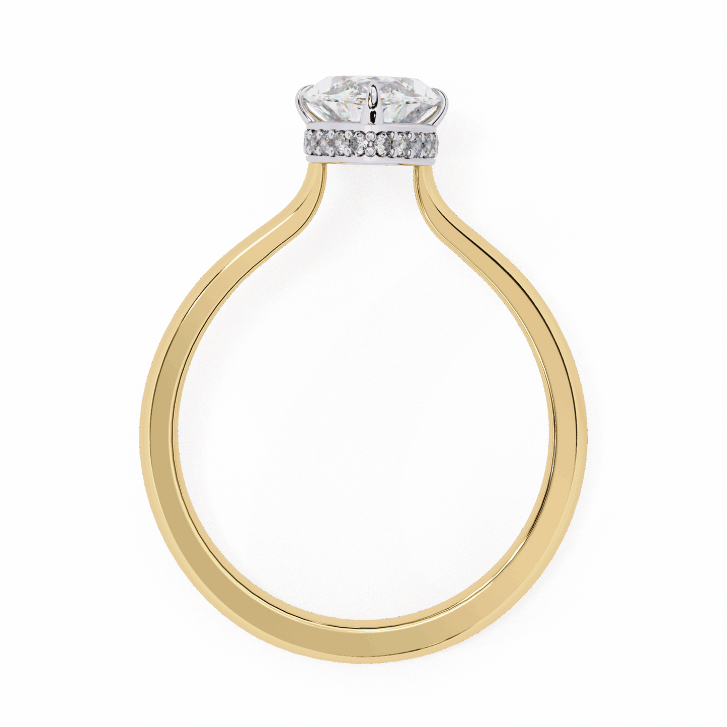 1.5 Carat Marquise Promise Solitaire Wedding Ring in Moissanite | House of Estara