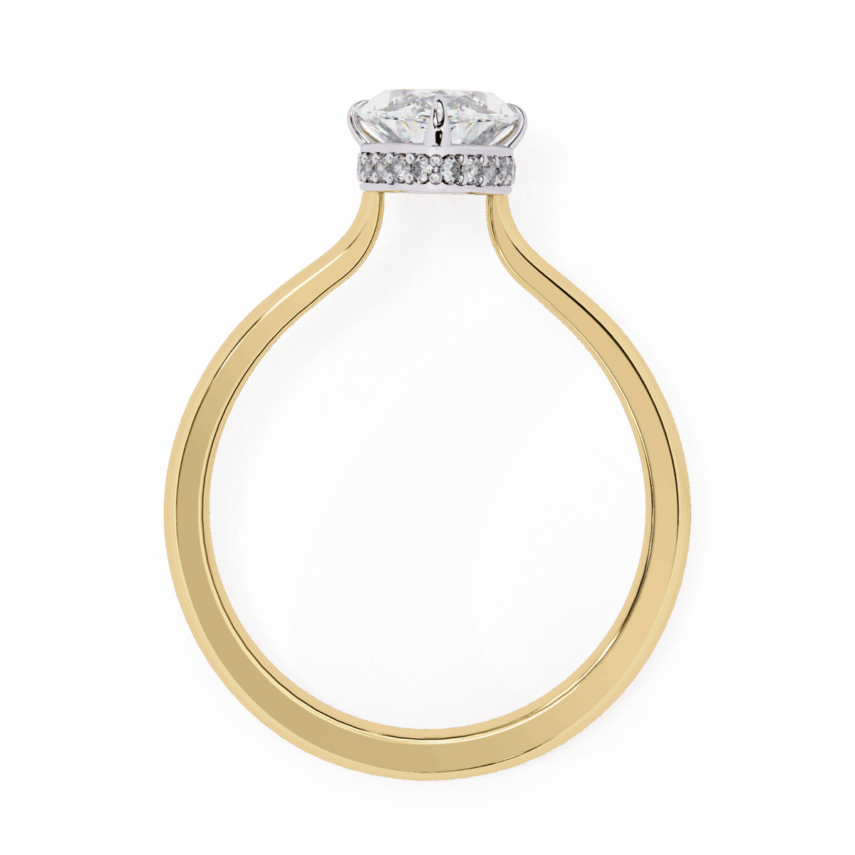 1.5 Carat Marquise Promise Solitaire Wedding Ring in Moissanite | House of Estara