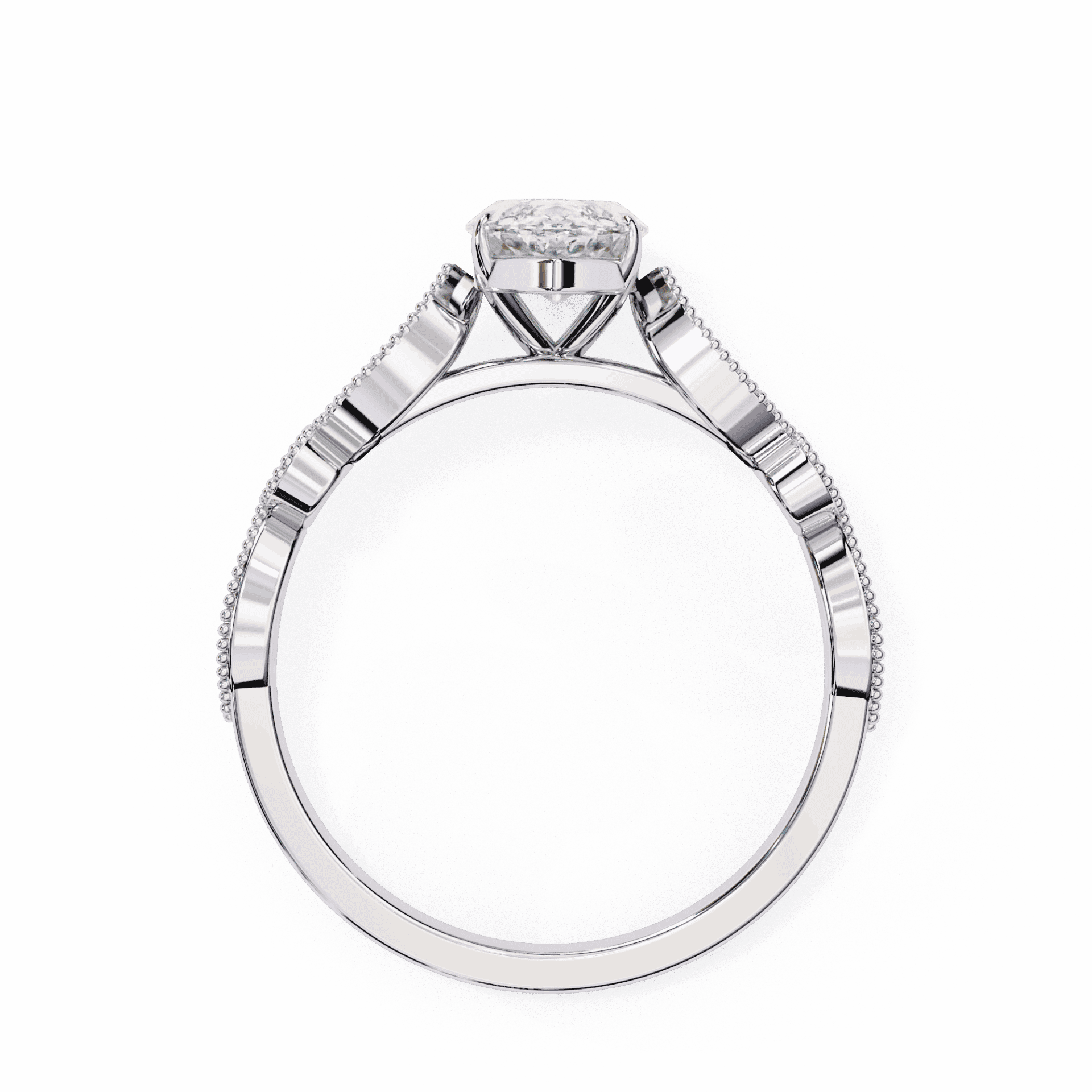 1 Carat Marquise The One Solitaire Ring in Moissanite | House of Estara