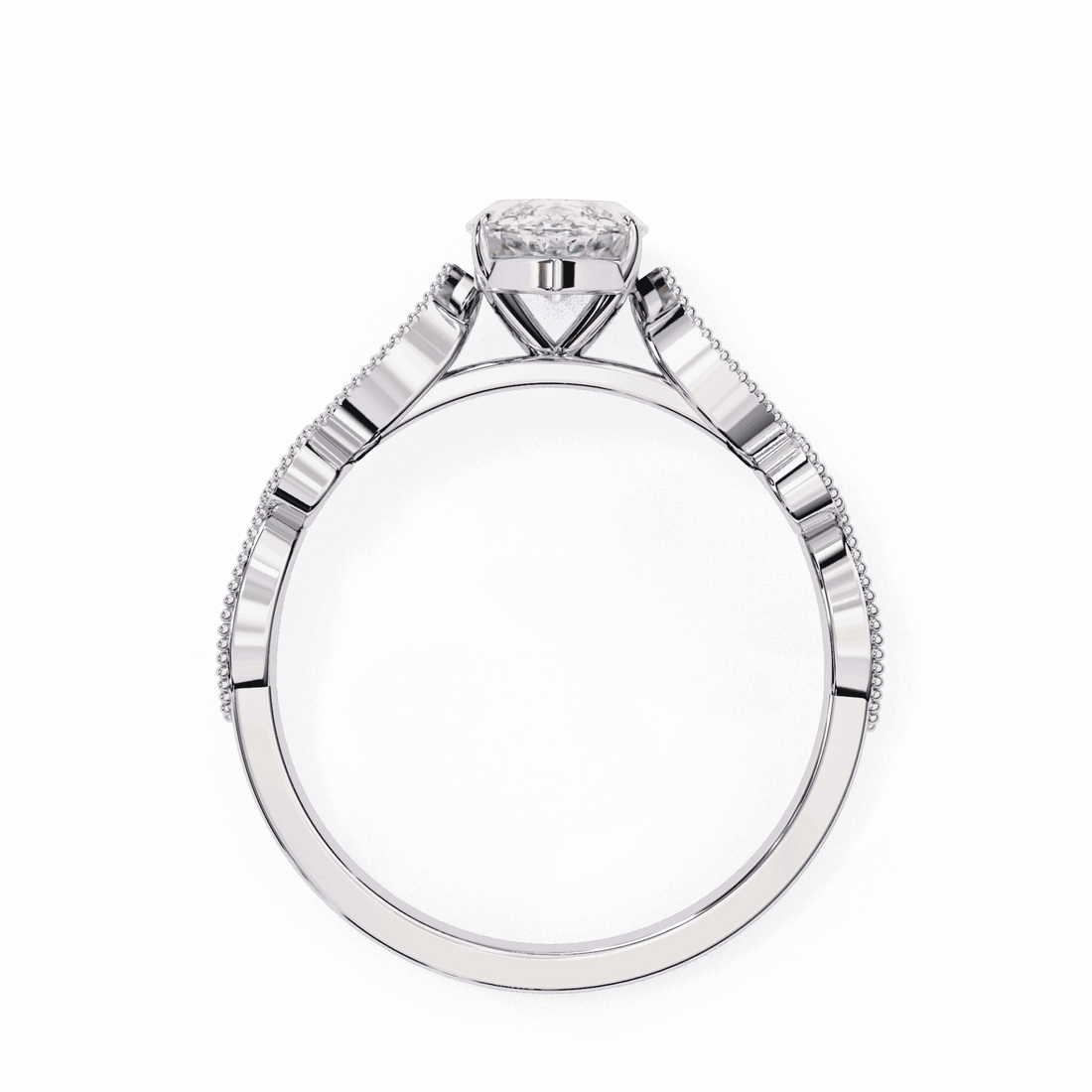 1 Carat Marquise The One Solitaire Ring in Moissanite | House of Estara