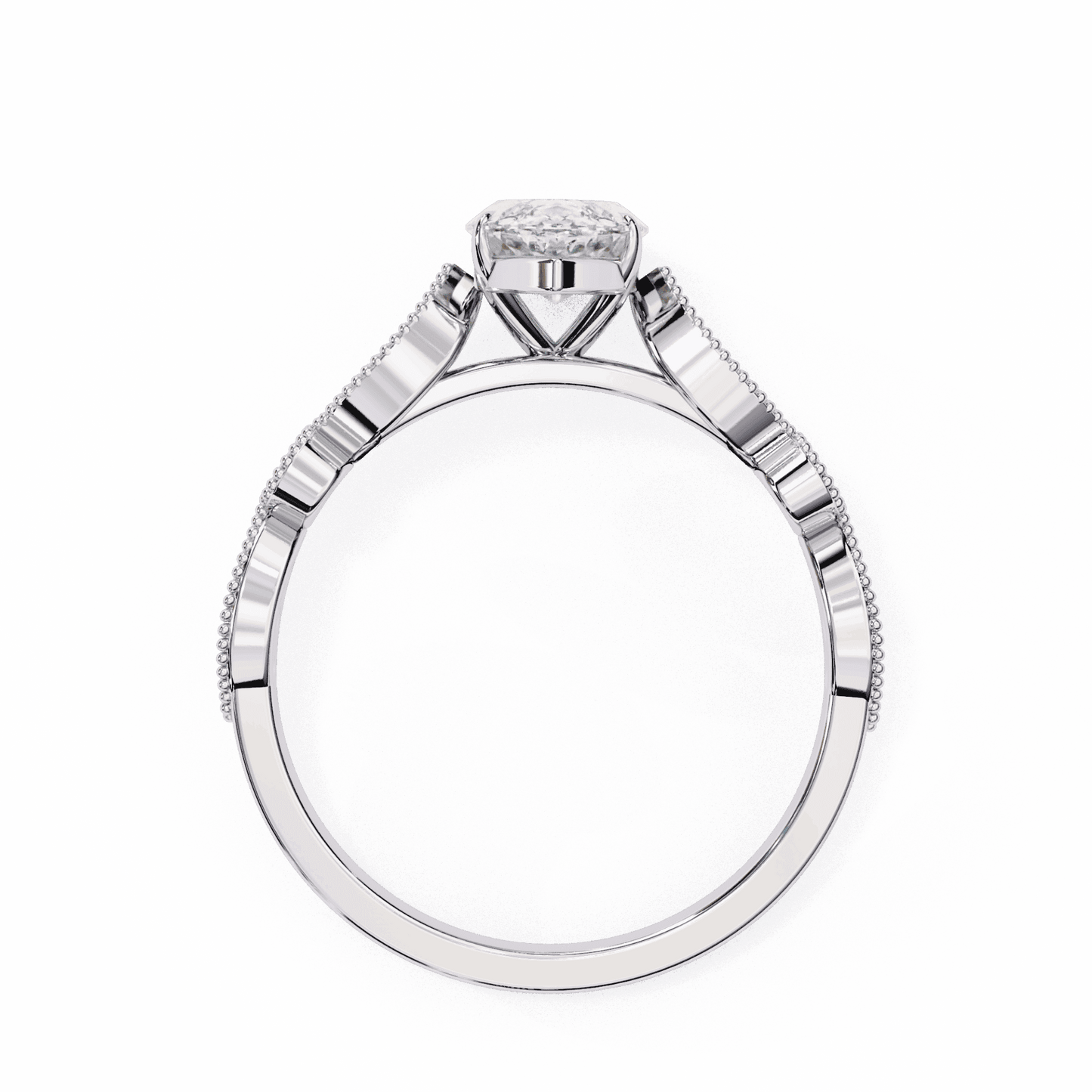 1 Carat Marquise The One Solitaire Ring in Moissanite | House of Estara