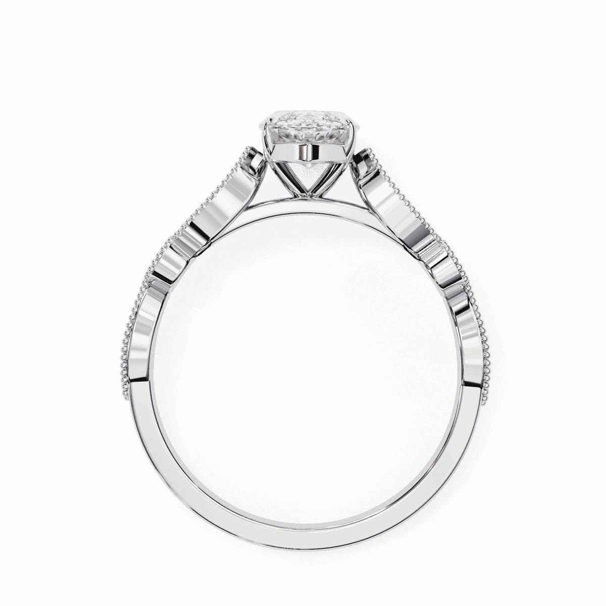 1 Carat Marquise The One Solitaire Ring in Moissanite | House of Estara