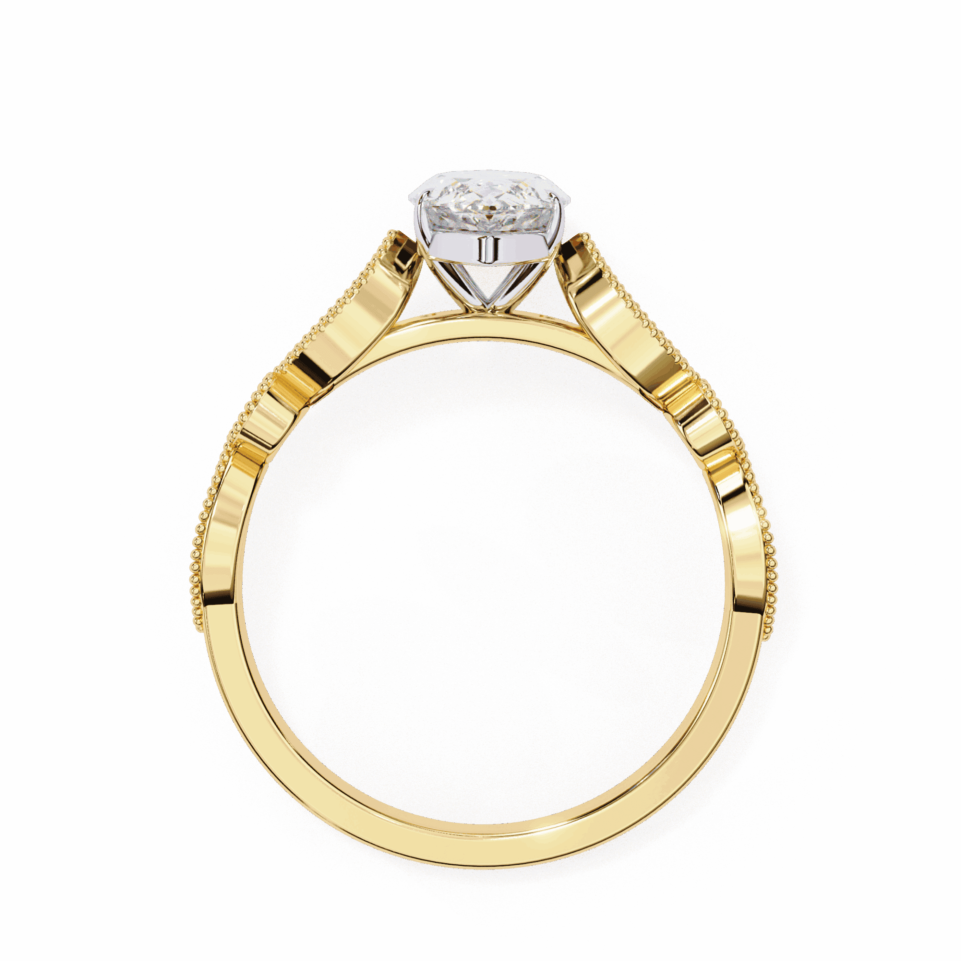 1 Carat Marquise The One Solitaire Ring in Moissanite | House of Estara