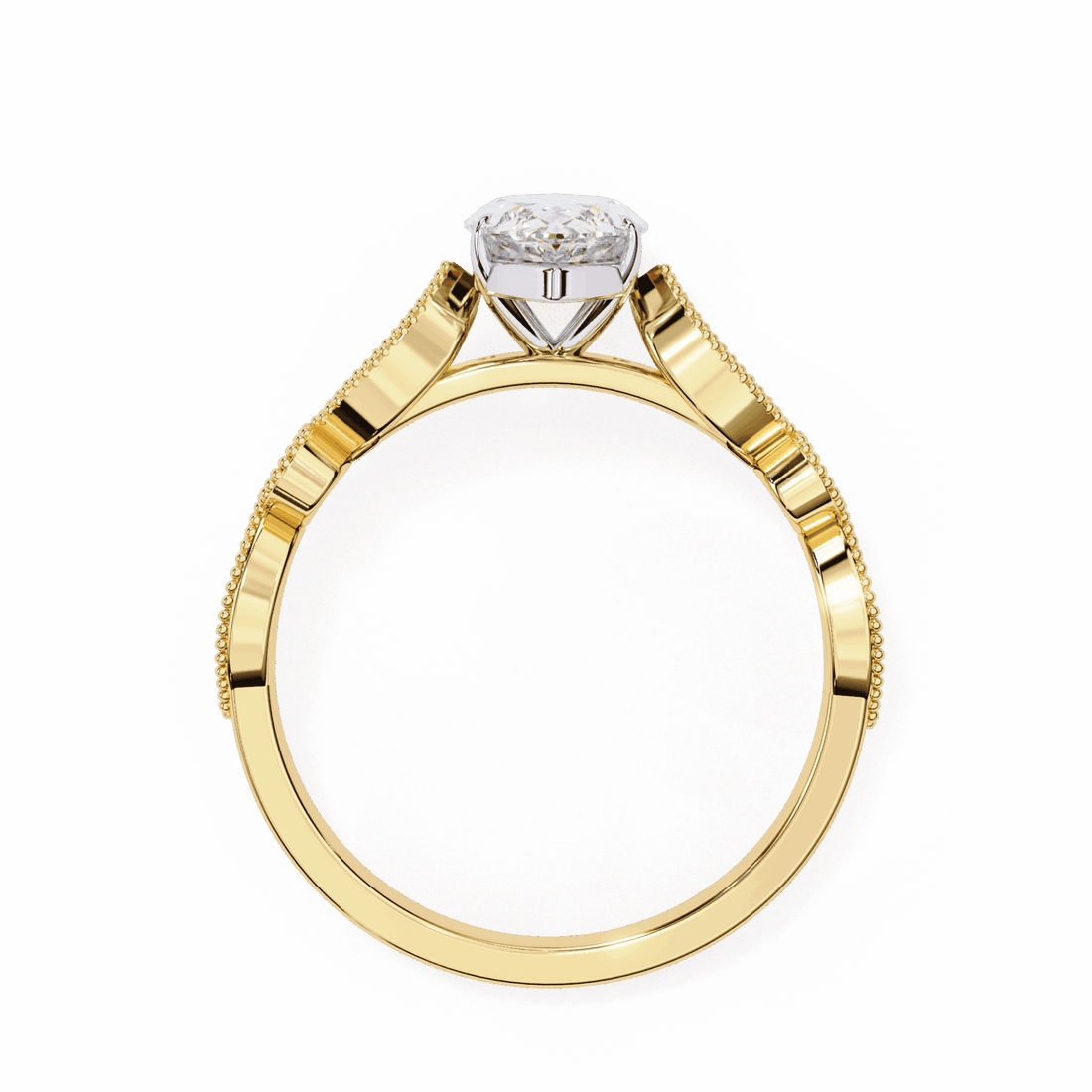 1 Carat Marquise The One Solitaire Ring in Moissanite | House of Estara