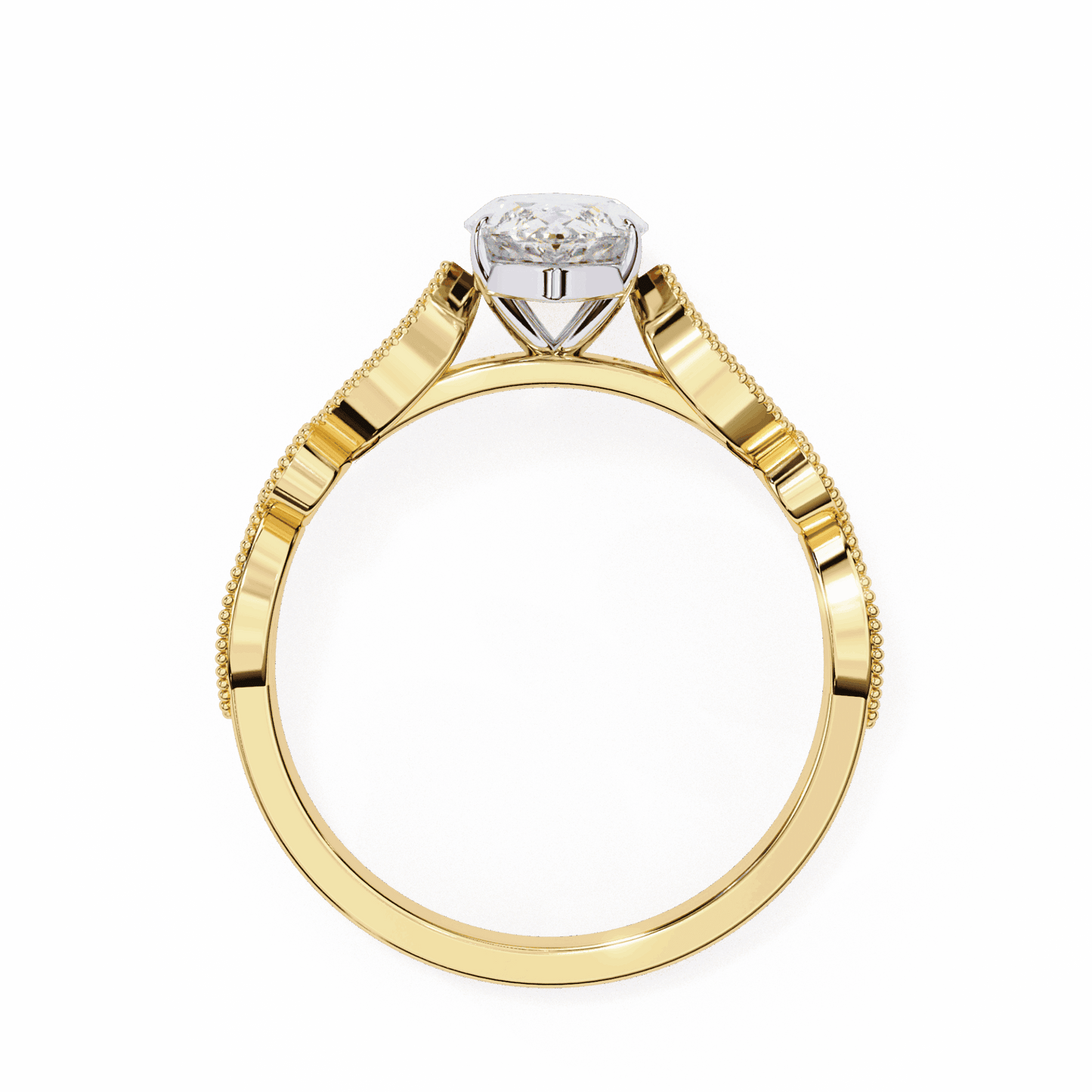 1 Carat Marquise The One Solitaire Ring in Moissanite | House of Estara