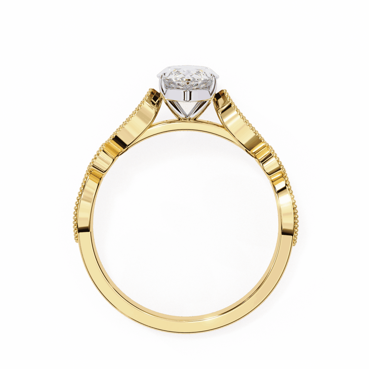 1 Carat Marquise The One Solitaire Ring in Moissanite | House of Estara