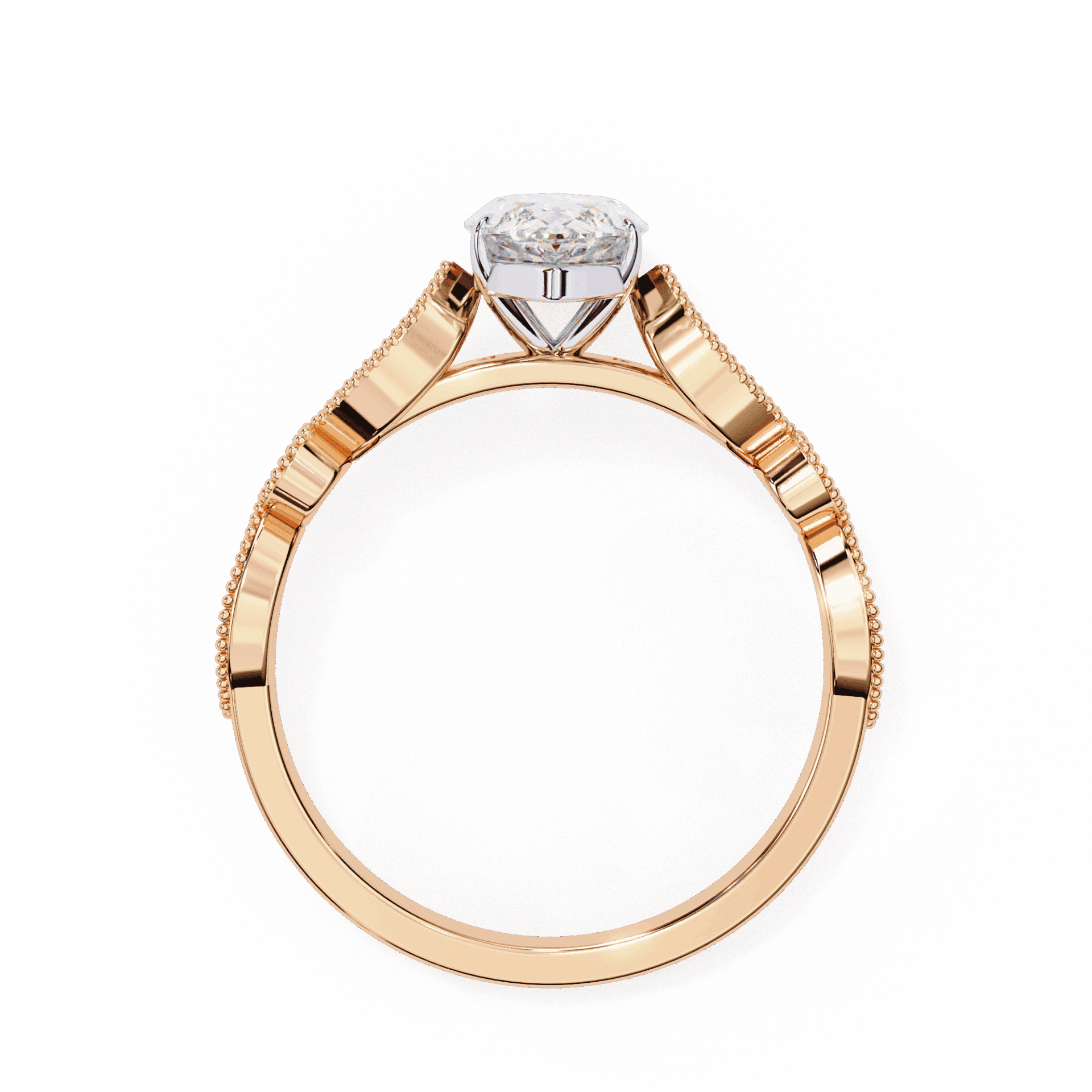 1 Carat Marquise The One Solitaire Ring in Moissanite | House of Estara