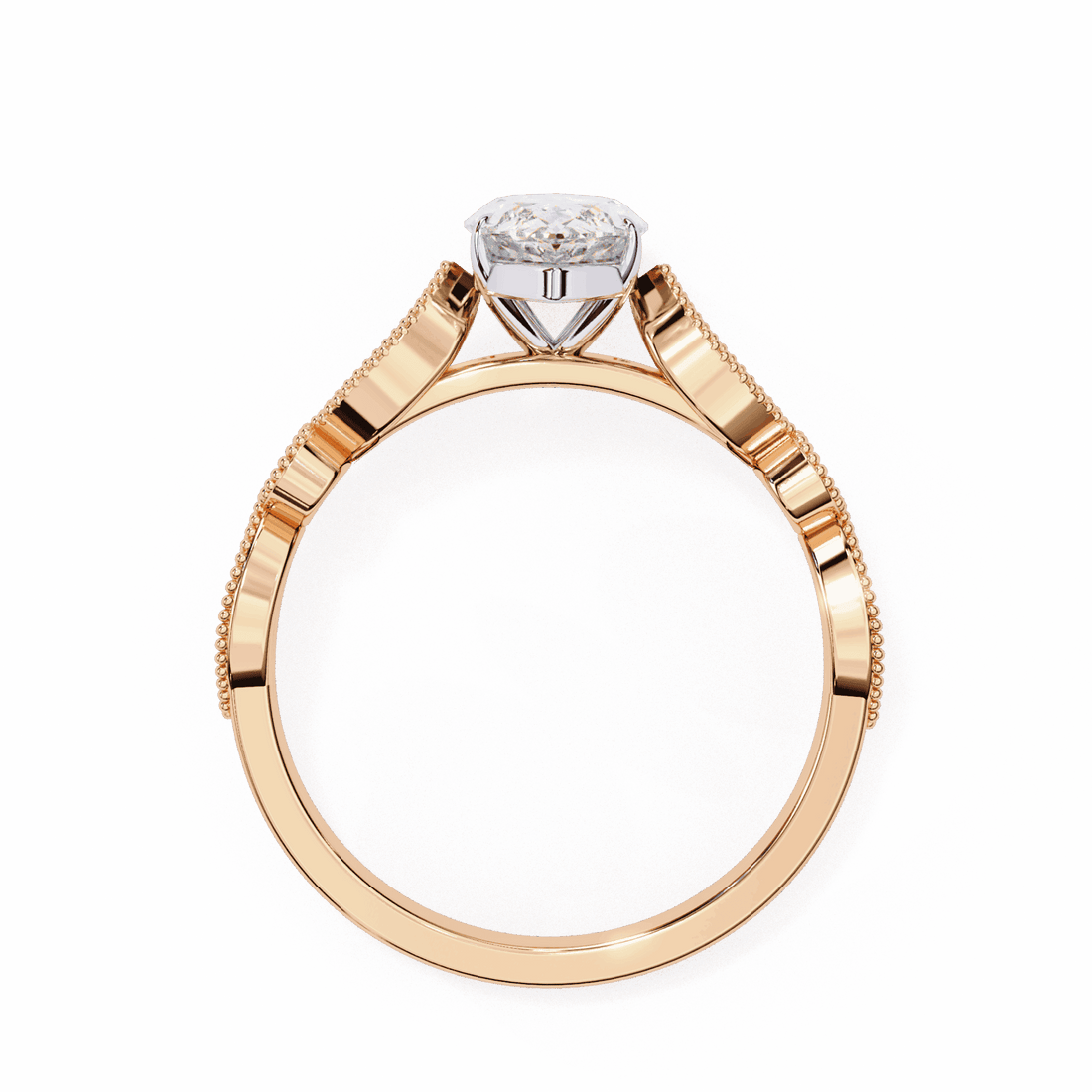 1 Carat Marquise The One Solitaire Ring in Moissanite | House of Estara