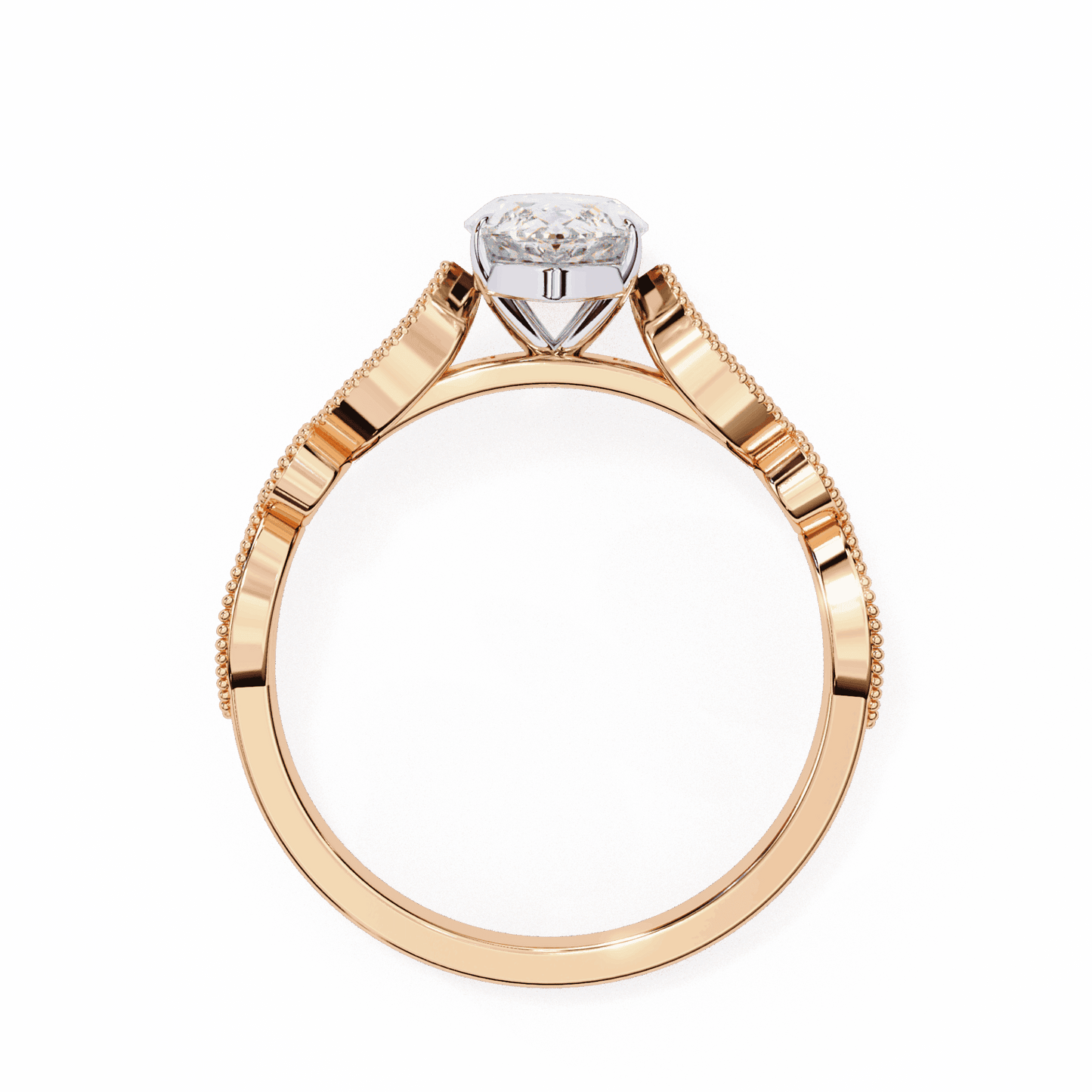1 Carat Marquise The One Solitaire Ring in Moissanite | House of Estara