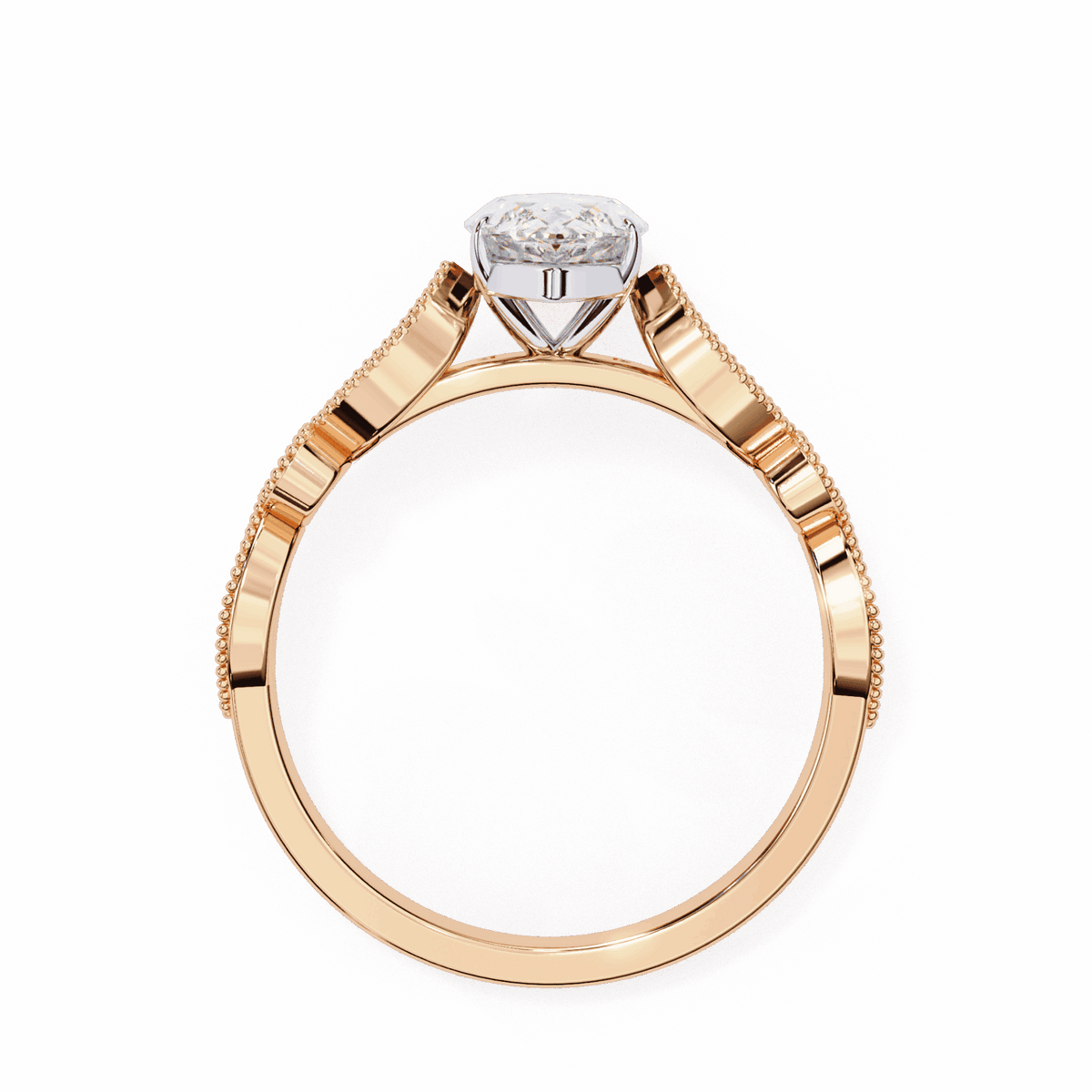 1 Carat Marquise The One Solitaire Ring in Moissanite | House of Estara