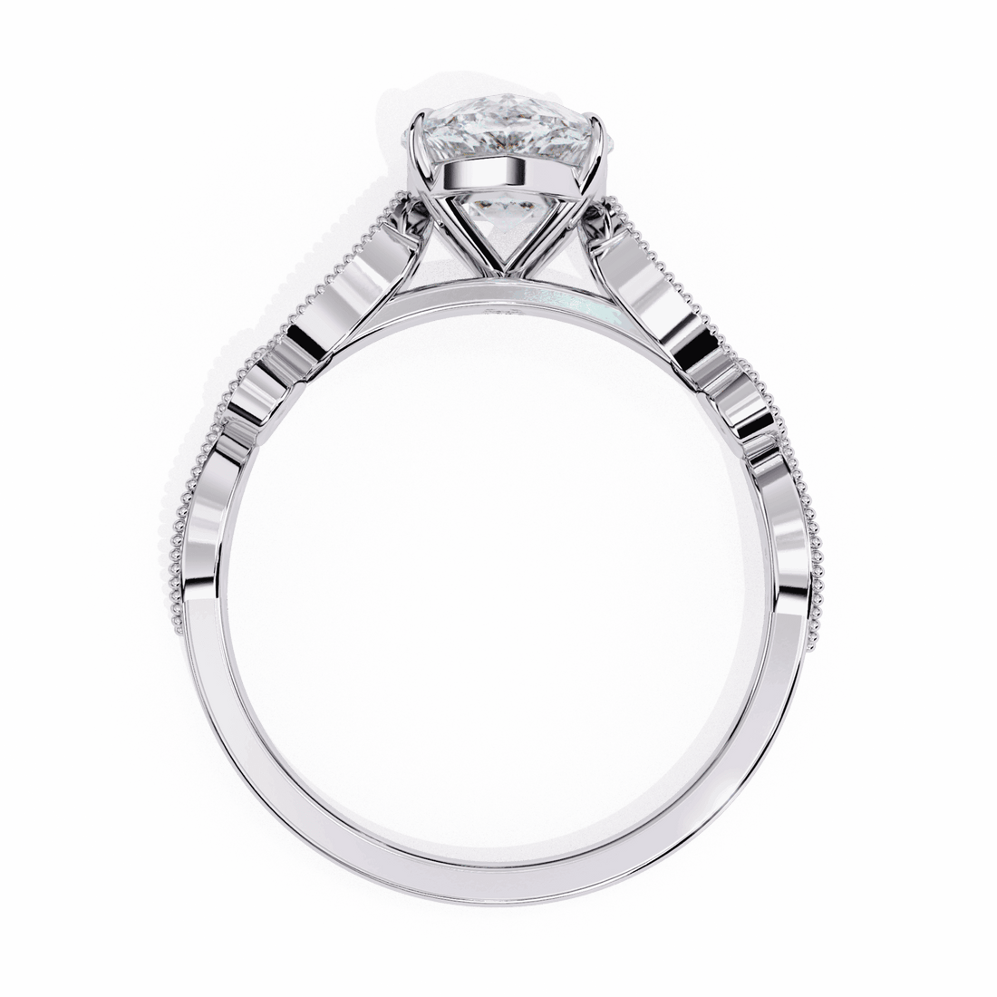 1.5 Carat Oval The One Solitaire Ring in Moissanite | House of Estara