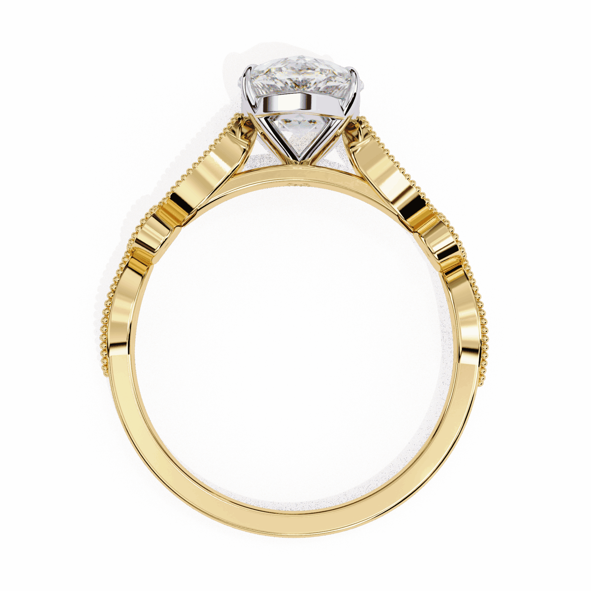 1.5 Carat Oval The One Solitaire Ring in Moissanite | House of Estara