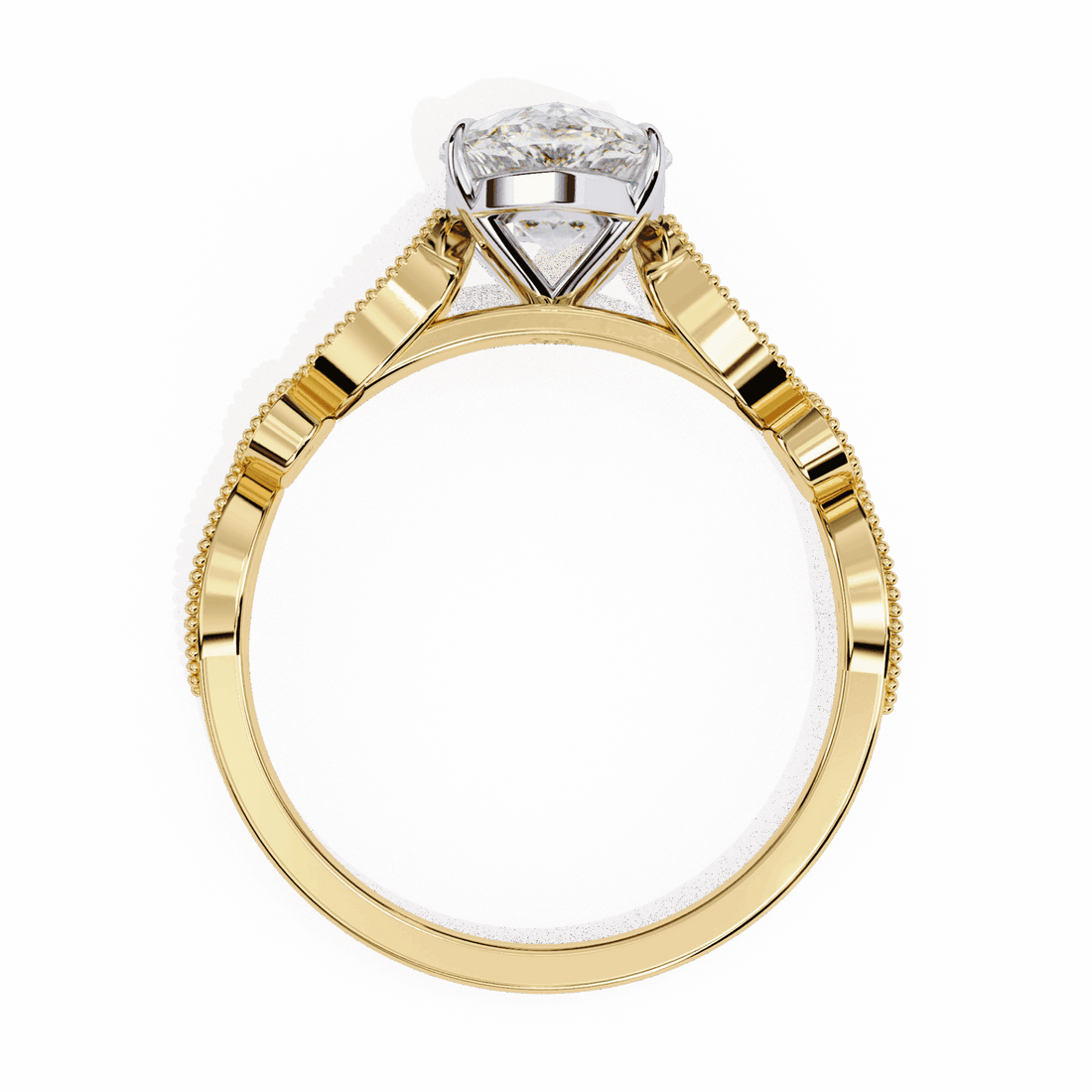 1.5 Carat Oval The One Solitaire Ring in Moissanite | House of Estara