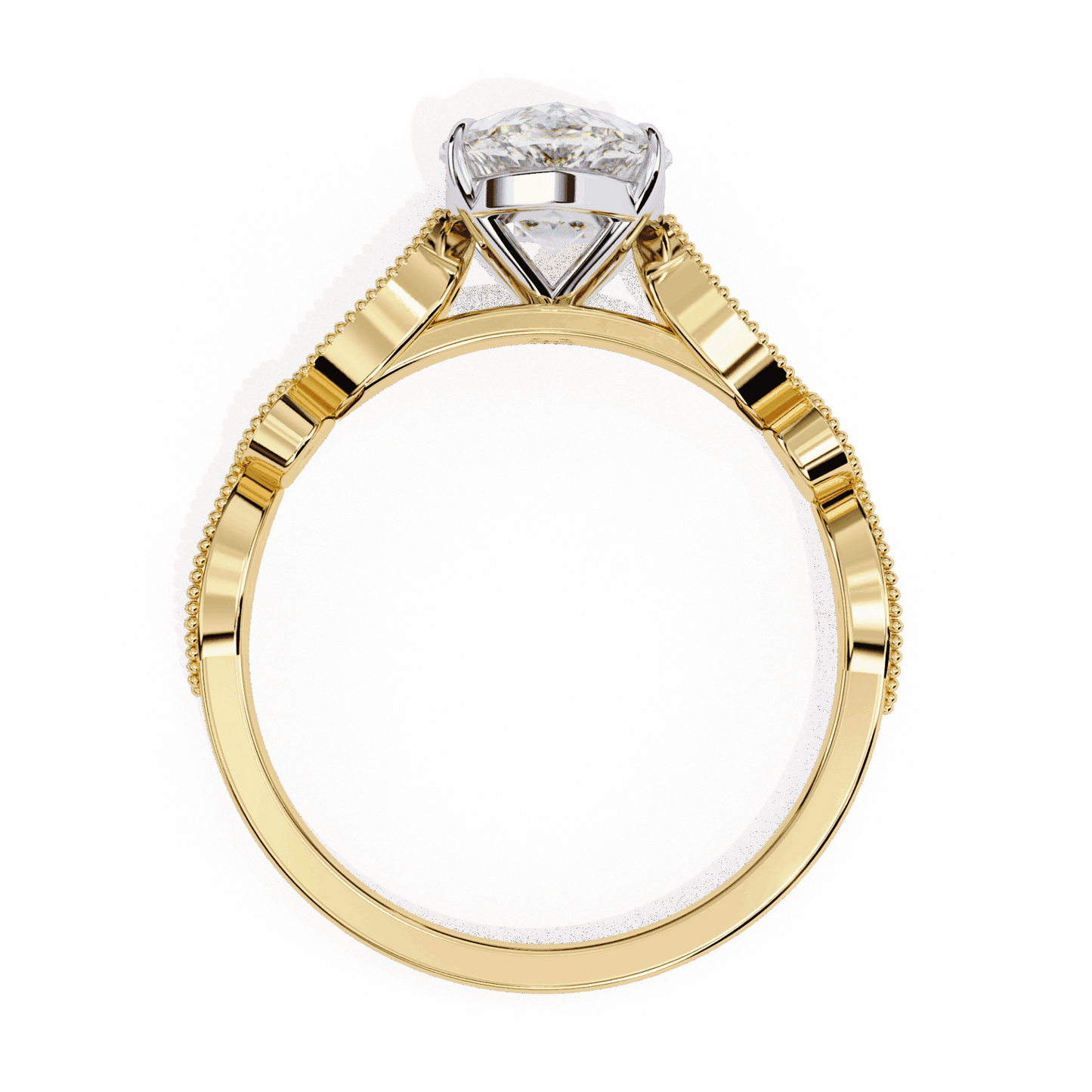 1.5 Carat Oval The One Solitaire Ring in Moissanite | House of Estara
