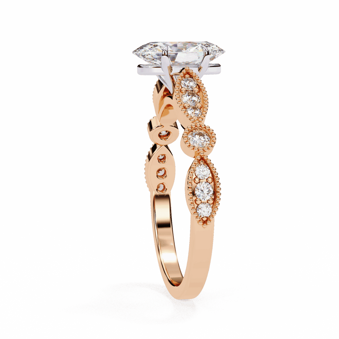 1.5 Carat Oval The One Solitaire Ring in Moissanite | House of Estara