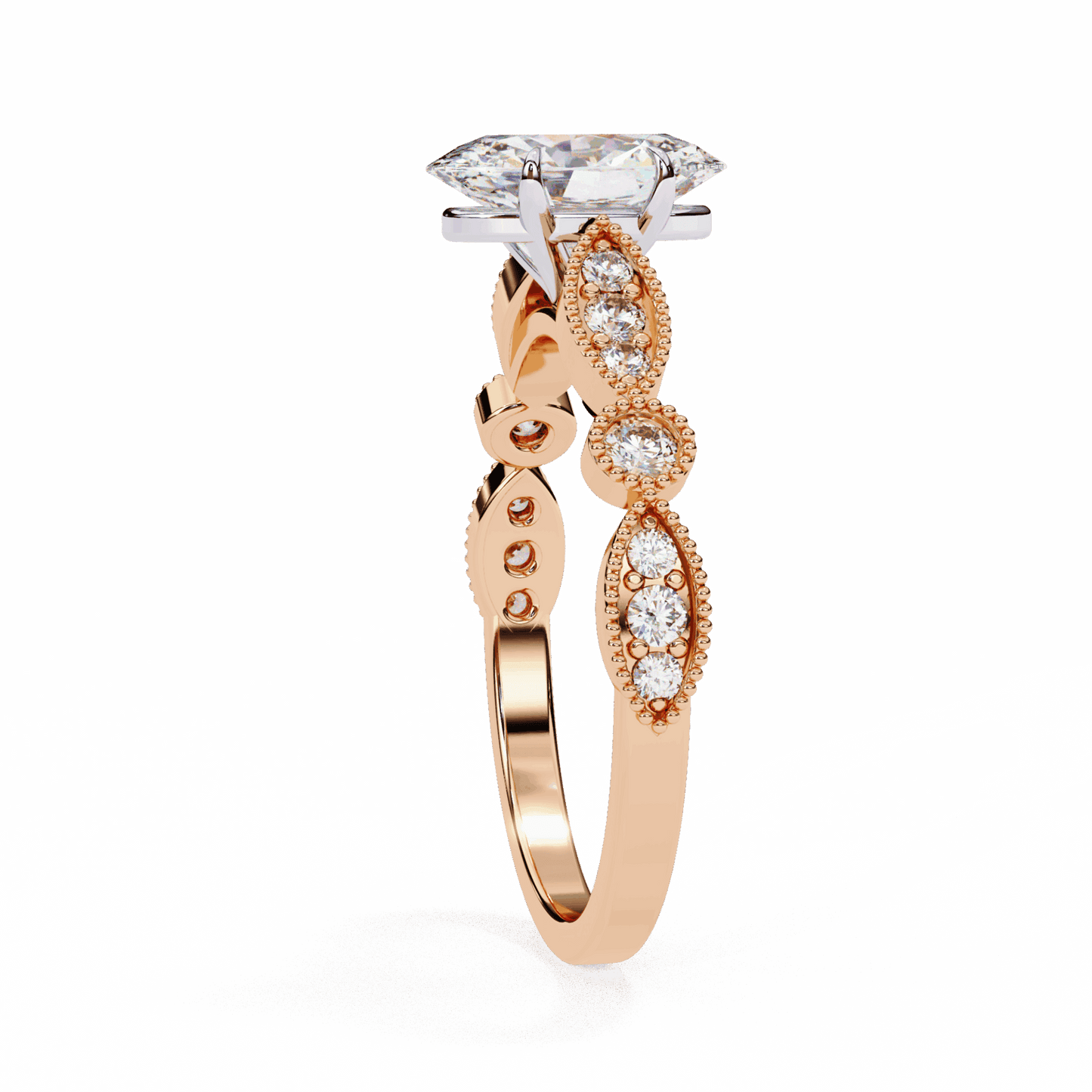 1.5 Carat Oval The One Solitaire Ring in Moissanite | House of Estara