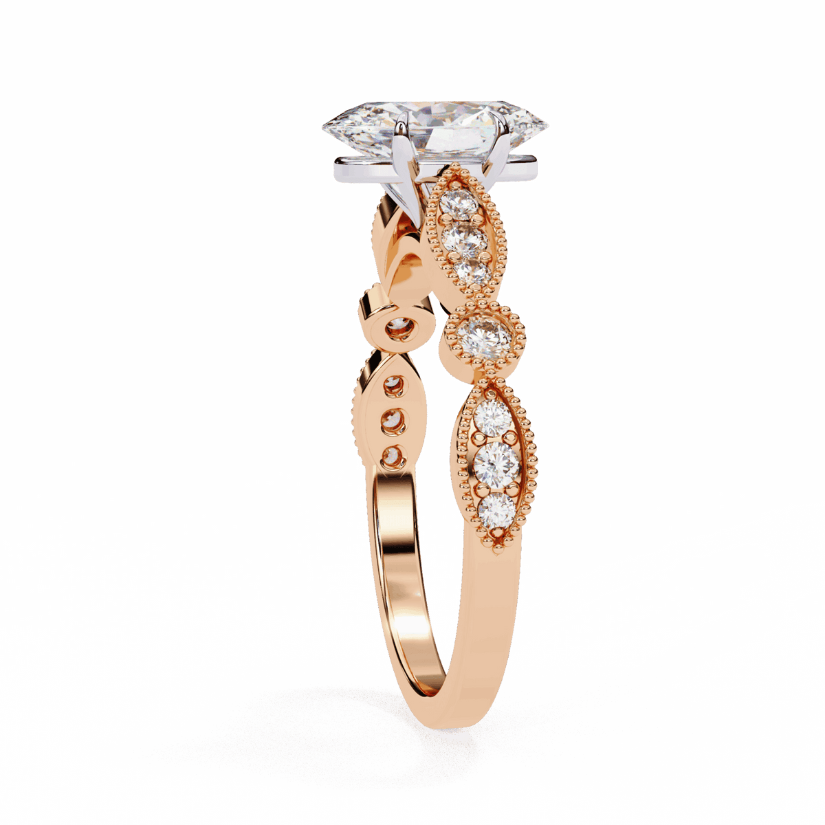 1.5 Carat Oval The One Solitaire Ring in Moissanite | House of Estara