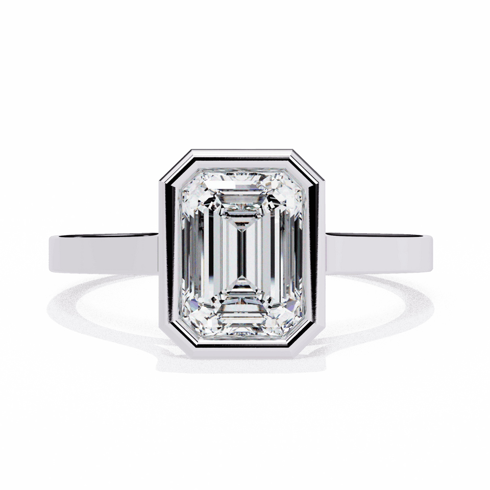 Minimalist Emerald Bezel