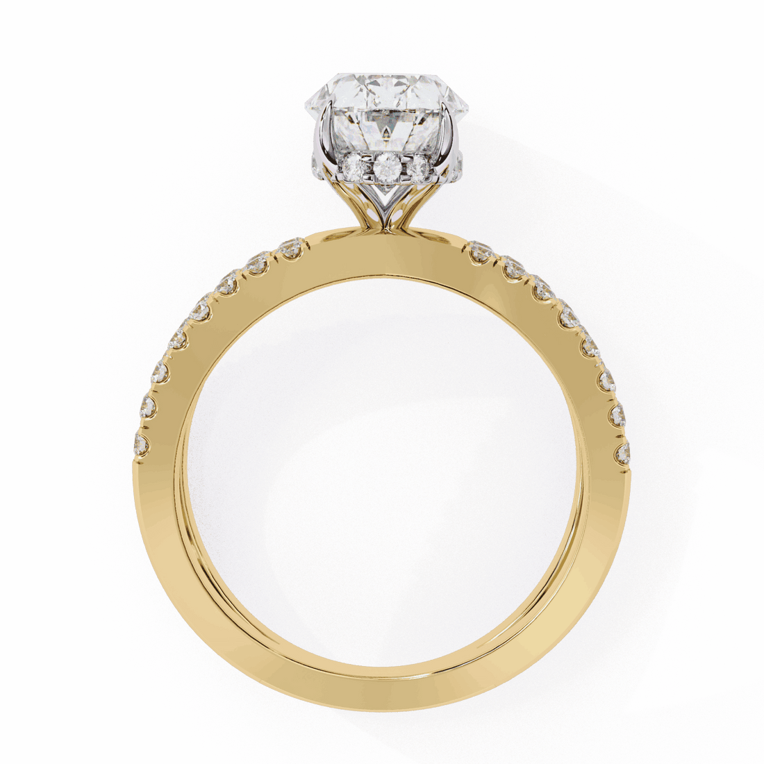 1.5 Carat Oval Eternal Spark Solitaire Ring in Moissanite | House of Estara