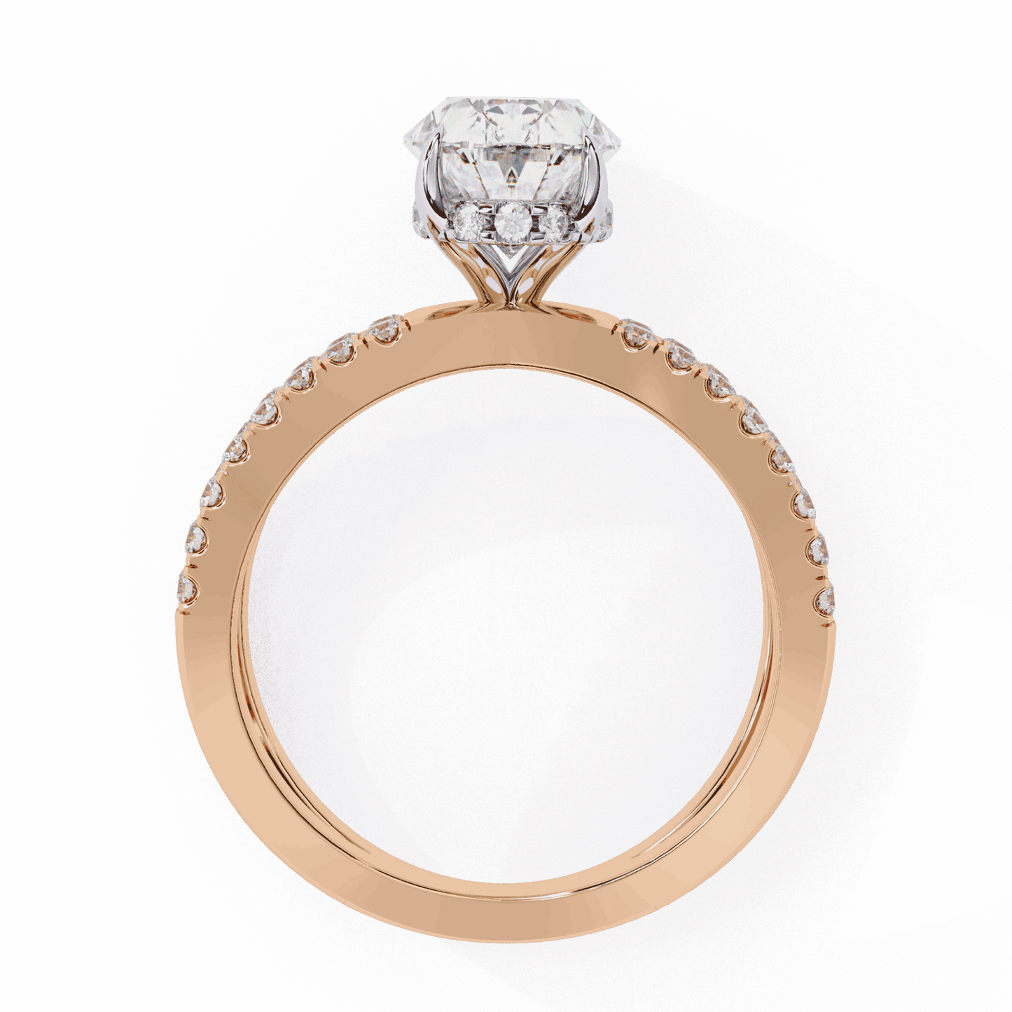 1.5 Carat Oval Eternal Spark Solitaire Ring in Moissanite | House of Estara