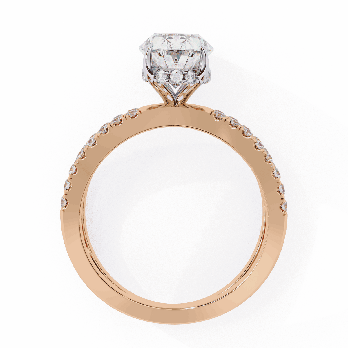 1.5 Carat Oval Eternal Spark Solitaire Ring in Moissanite | House of Estara