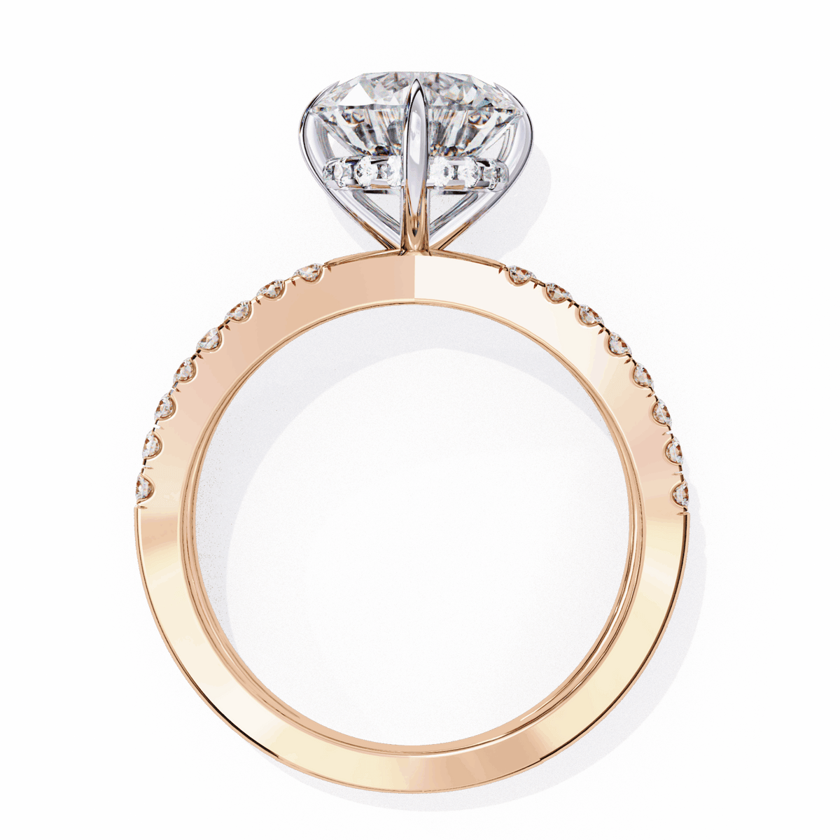 2.75 Carat Round Eternal Spark Solitaire Ring in Moissanite | House of Estara