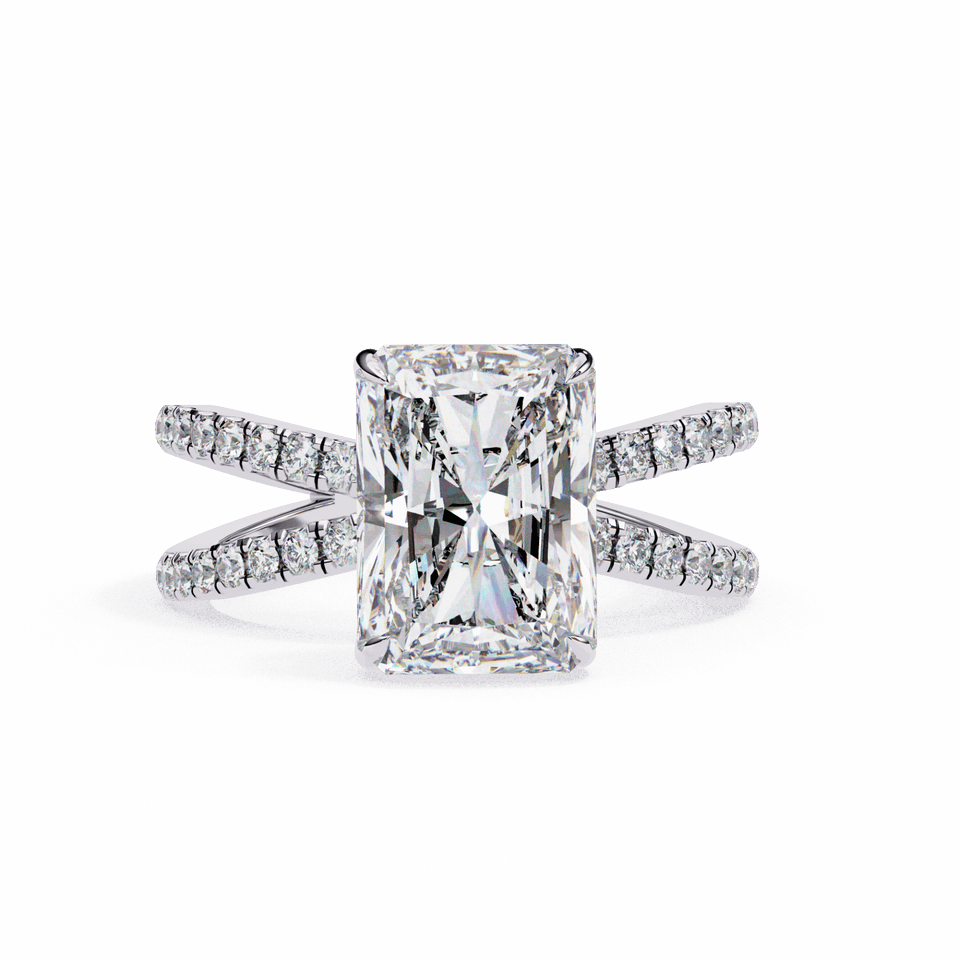 Spark Radiant Hidden Halo Pavé