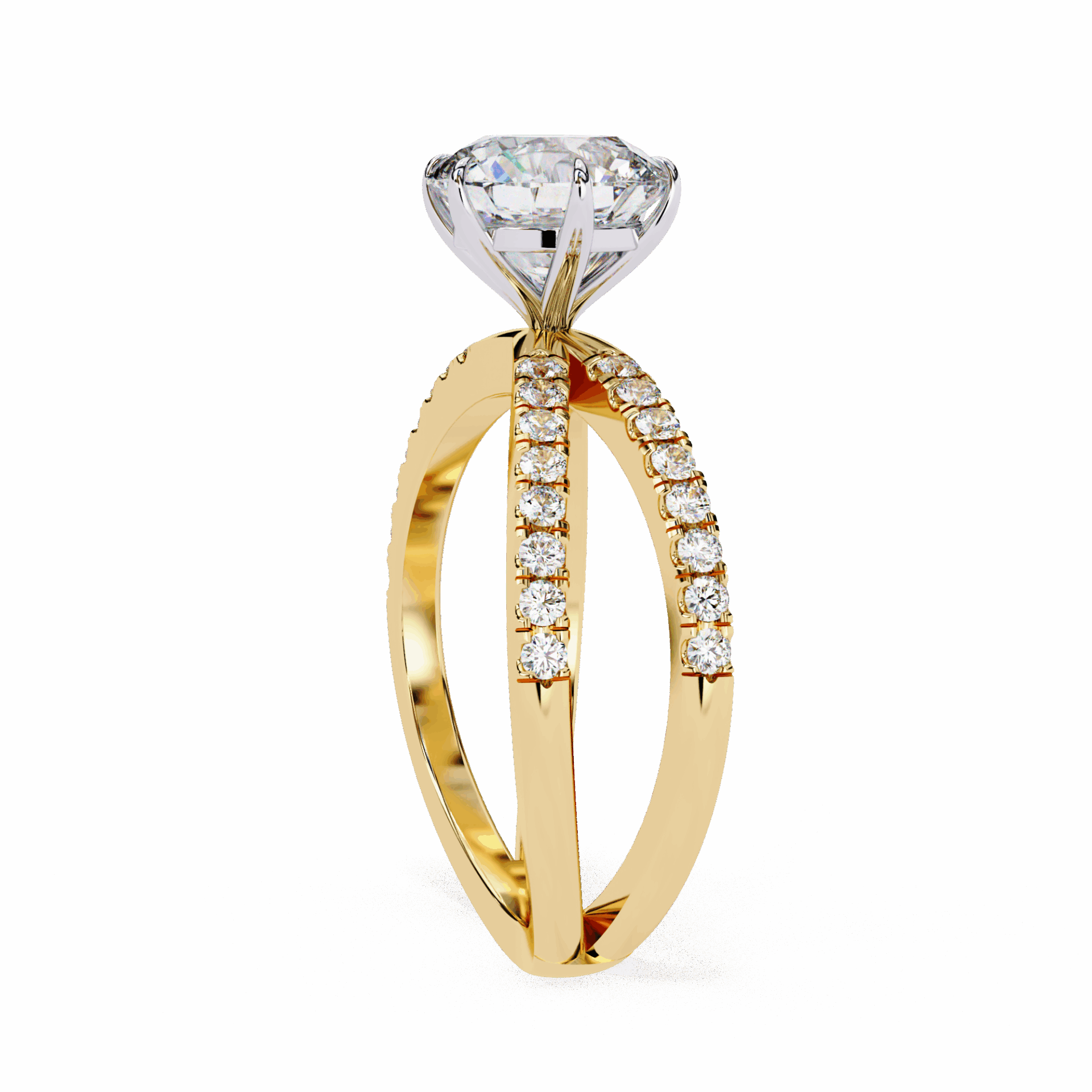 2.25 Carat Round Endless Promise Solitaire Ring in Moissanite | House of Estara