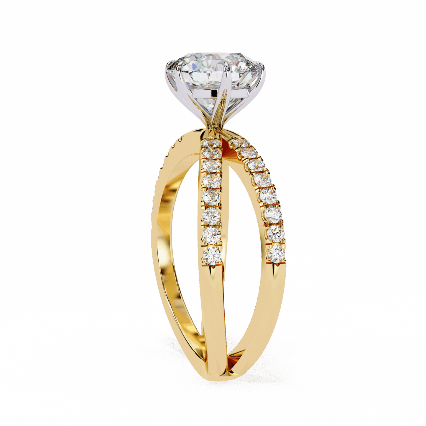 2.25 Carat Round Endless Promise Solitaire Ring in Moissanite | House of Estara