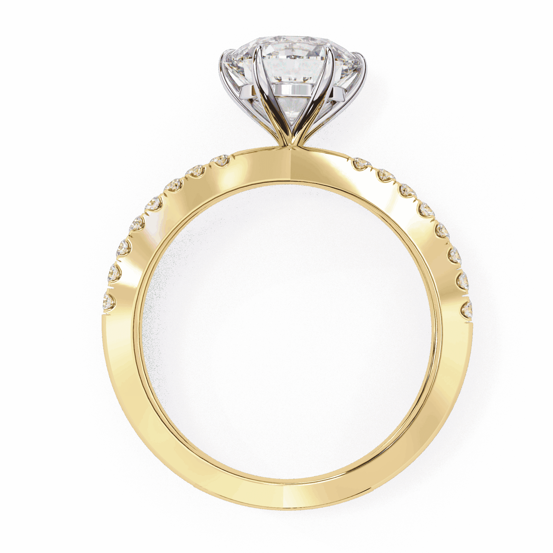 2.25 Carat Round Endless Promise Solitaire Ring in Moissanite | House of Estara