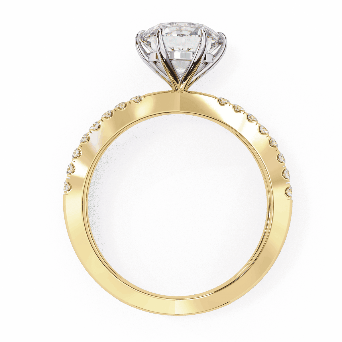 2.25 Carat Round Endless Promise Solitaire Ring in Moissanite | House of Estara
