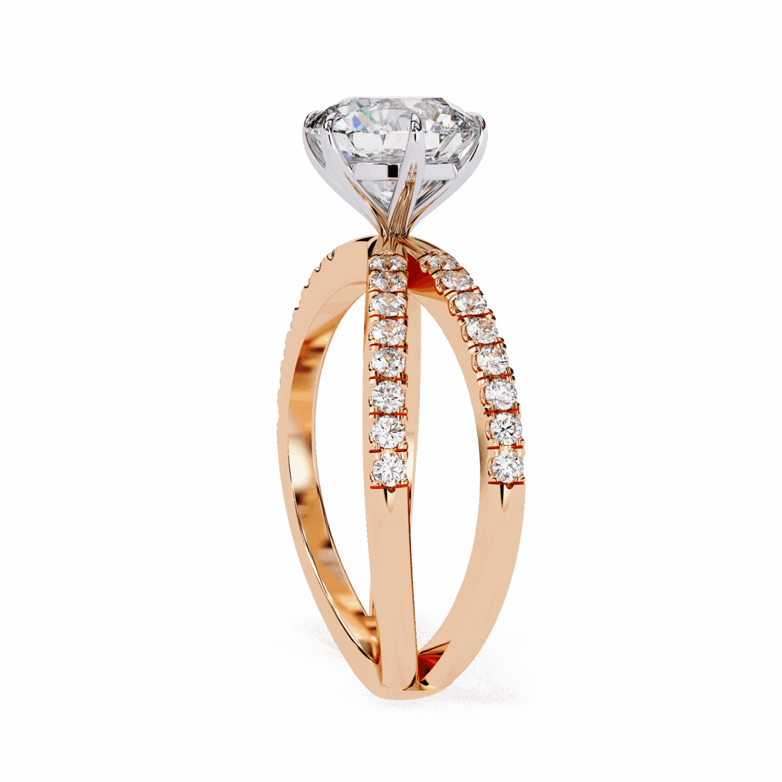 2.25 Carat Round Endless Promise Solitaire Ring in Moissanite | House of Estara