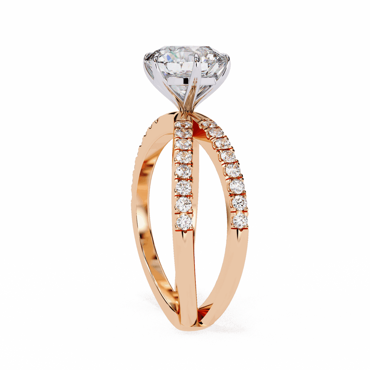 2.25 Carat Round Endless Promise Solitaire Ring in Moissanite | House of Estara