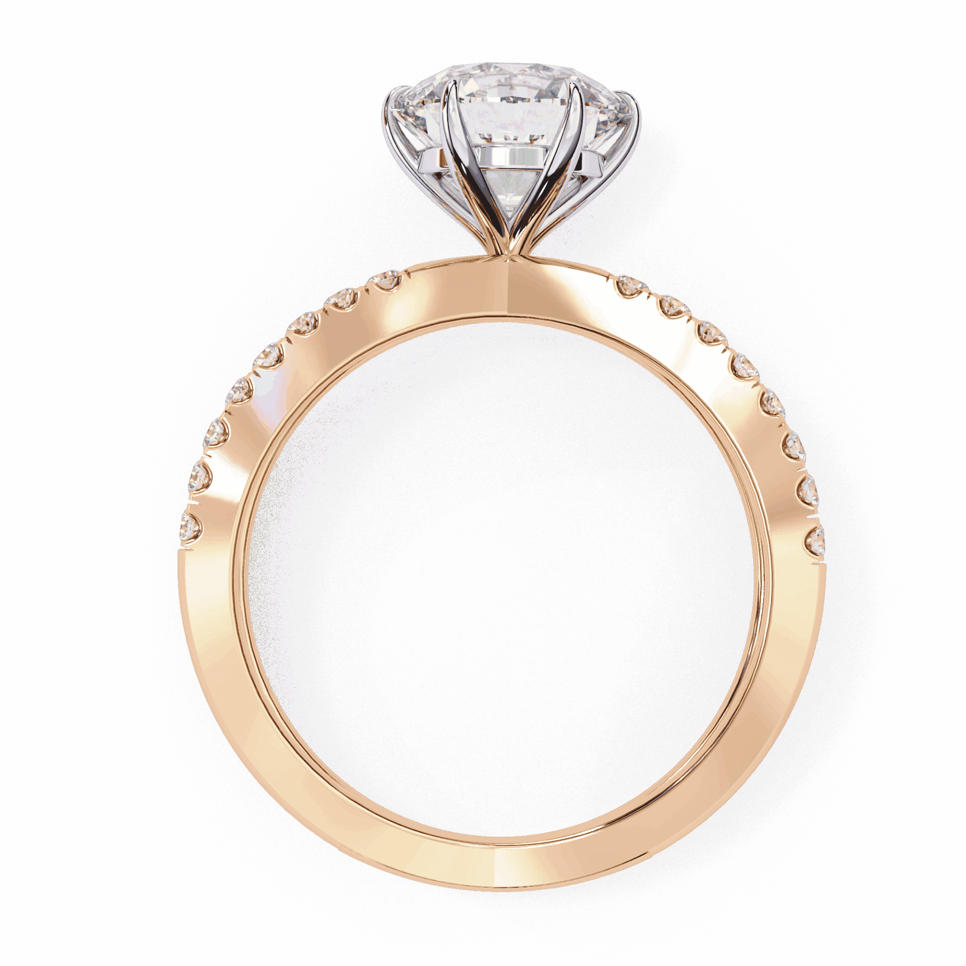 2.25 Carat Round Endless Promise Solitaire Ring in Moissanite | House of Estara