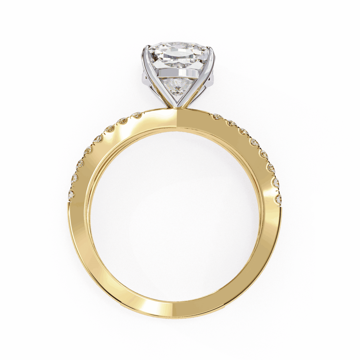 3 Carat Cushion Endless Promise Solitaire Ring in Moissanite | House of Estara