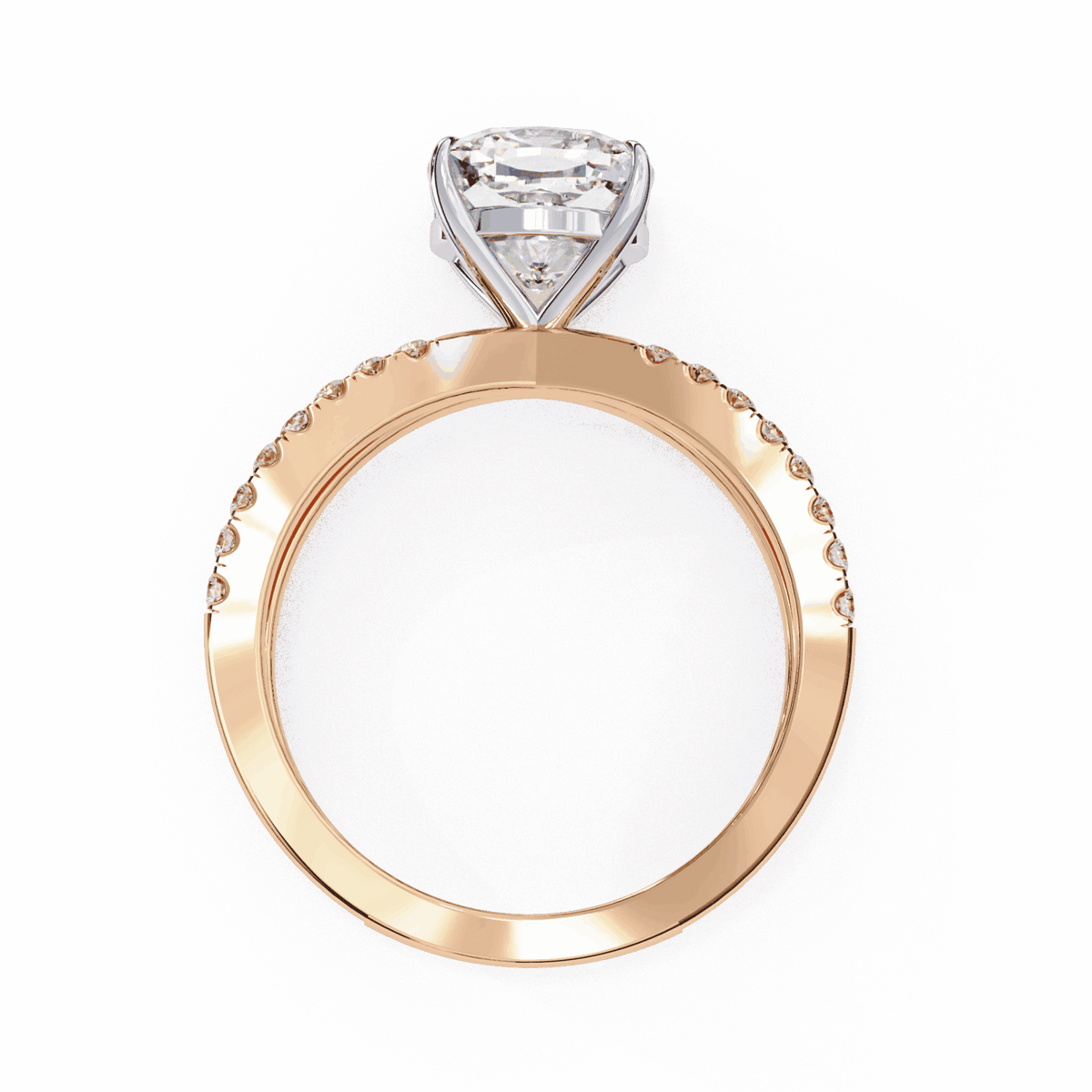 3 Carat Cushion Endless Promise Solitaire Ring in Moissanite | House of Estara