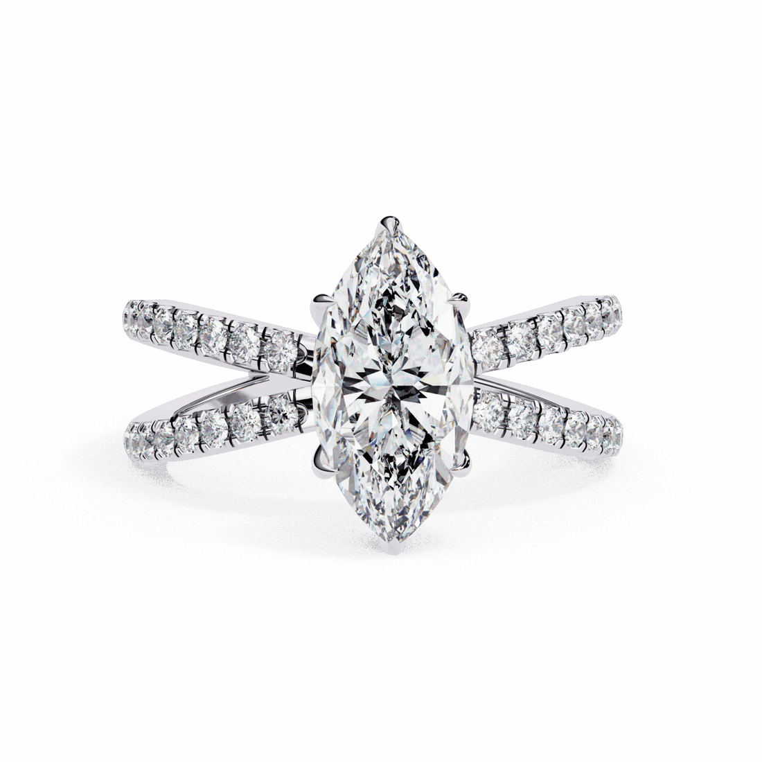 1.25 Carat Marquise Endless Promise Solitaire Ring in Moissanite | House of Estara