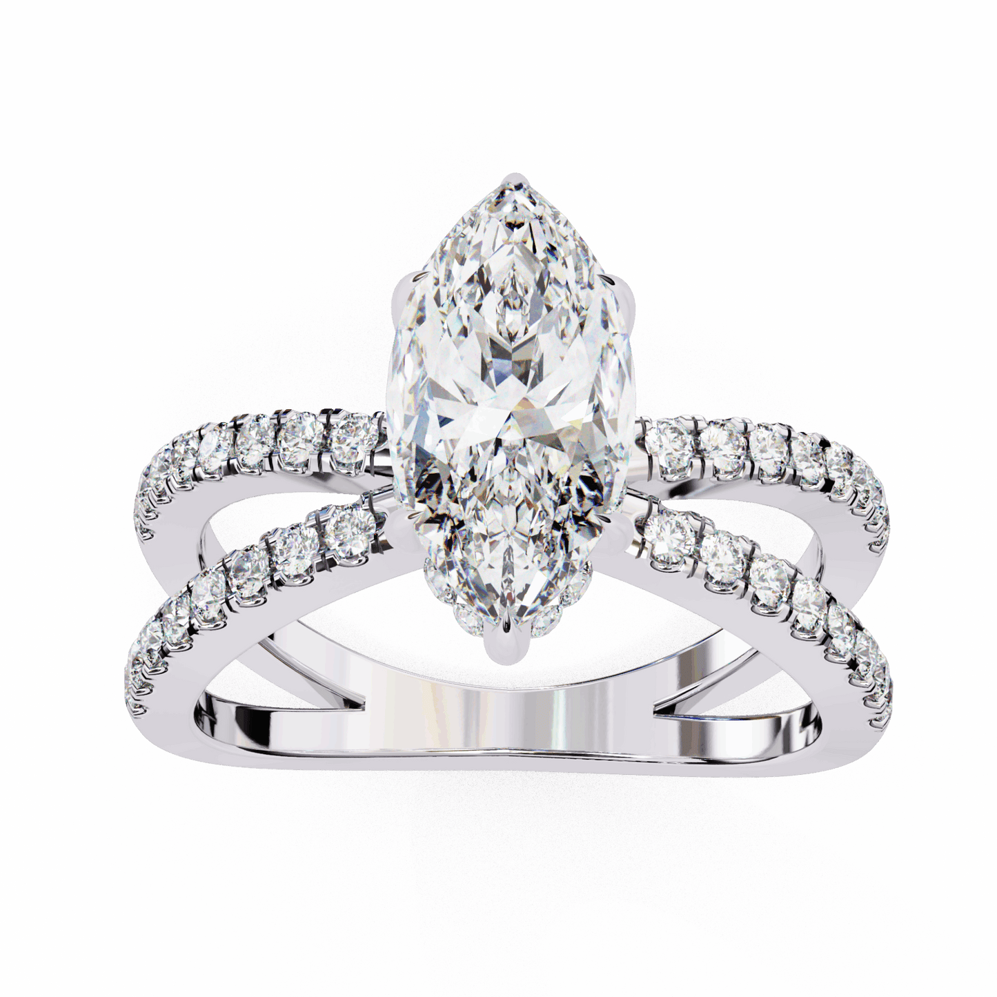 1.25 Carat Marquise Endless Promise Solitaire Ring in Moissanite | House of Estara