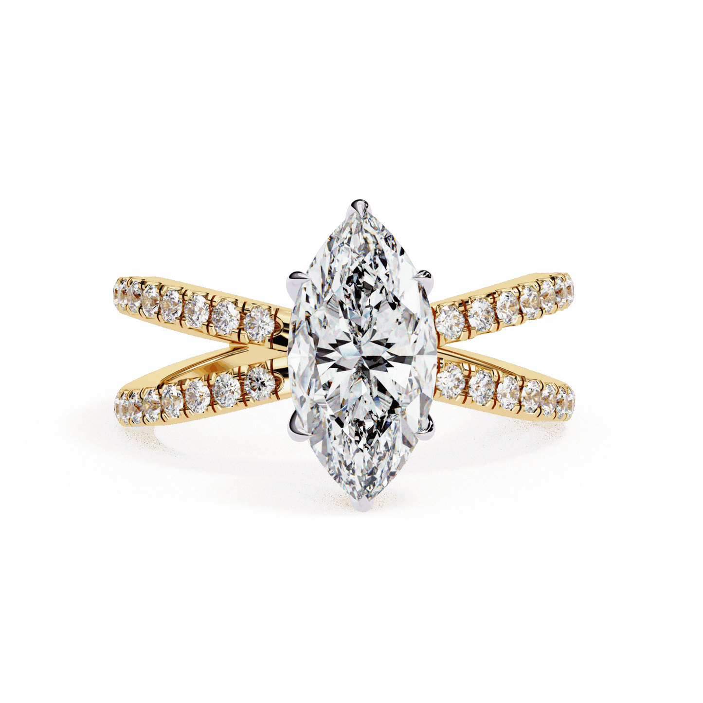 1.25 Carat Marquise Endless Promise Solitaire Ring in Moissanite | House of Estara