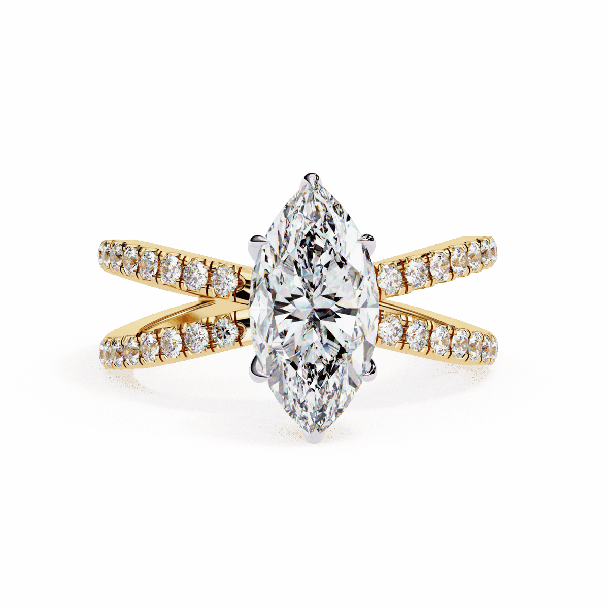 1.25 Carat Marquise Endless Promise Solitaire Ring in Moissanite | House of Estara