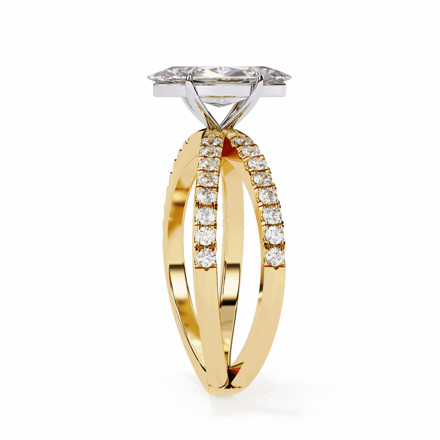 1.25 Carat Marquise Endless Promise Solitaire Ring in Moissanite | House of Estara