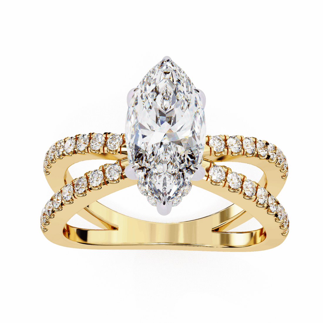 1.25 Carat Marquise Endless Promise Solitaire Ring in Moissanite | House of Estara